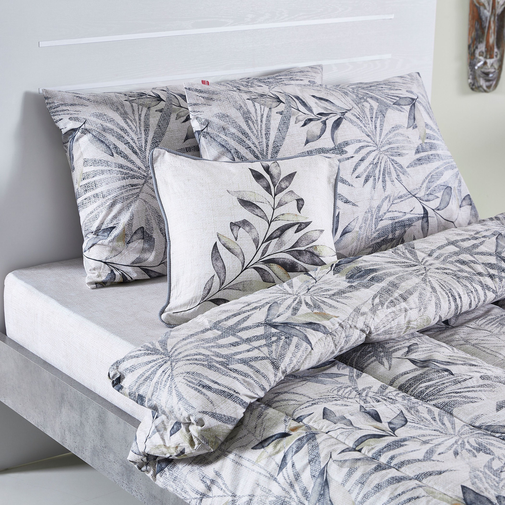 Lova 5-Piece Printed Cotton Twin BIAB Comforter Set - 160x220 cm-hbxhomeware-hbxdecorandfurnishings-image-3