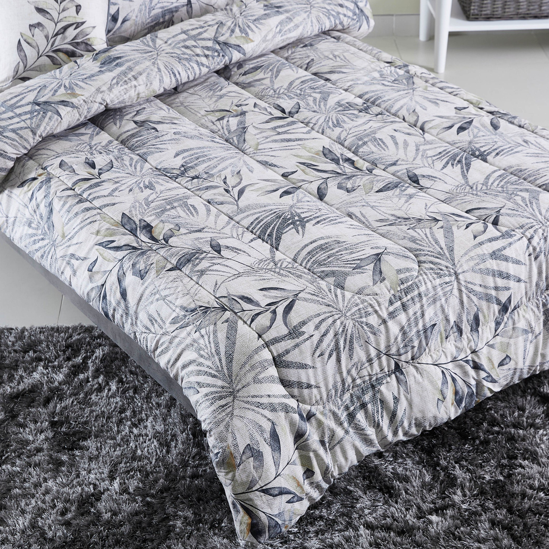 Lova 5-Piece Printed Cotton Twin BIAB Comforter Set - 160x220 cm-hbxhomeware-hbxdecorandfurnishings-image-4