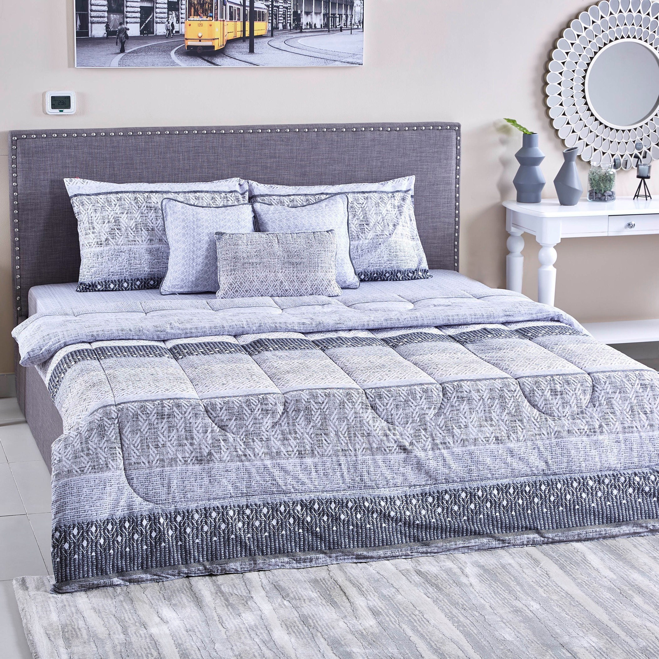 Goodrich 7-Piece Printed Cotton King BIAB Comforter Set - 220x240 cm-PROMO_HB_AE_B1G1_250925-image-1