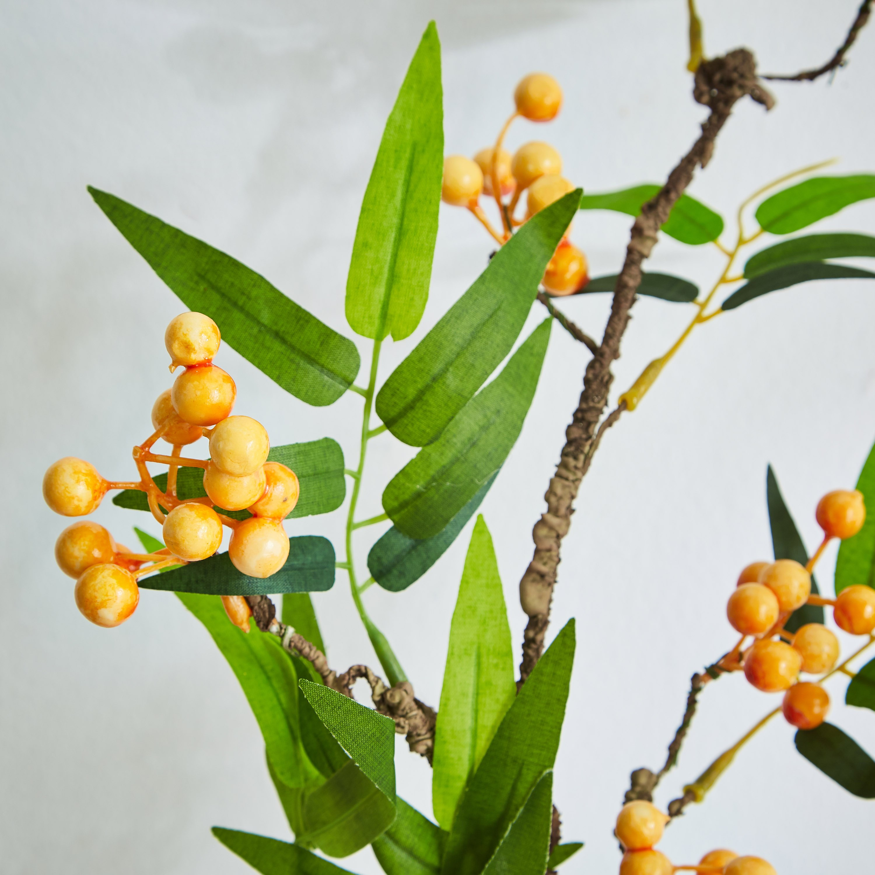 Lida Artificial Crabapple Stick - 60 cm-hbxdecorandfurnishings-homeaccessories-artificialflowersandplants-image-2