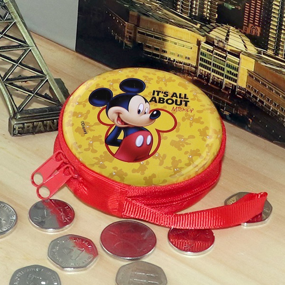 Mickey Mouse Hardcase Coin Pouch-hbxkidsandyouth-playroom-stationery-image-1