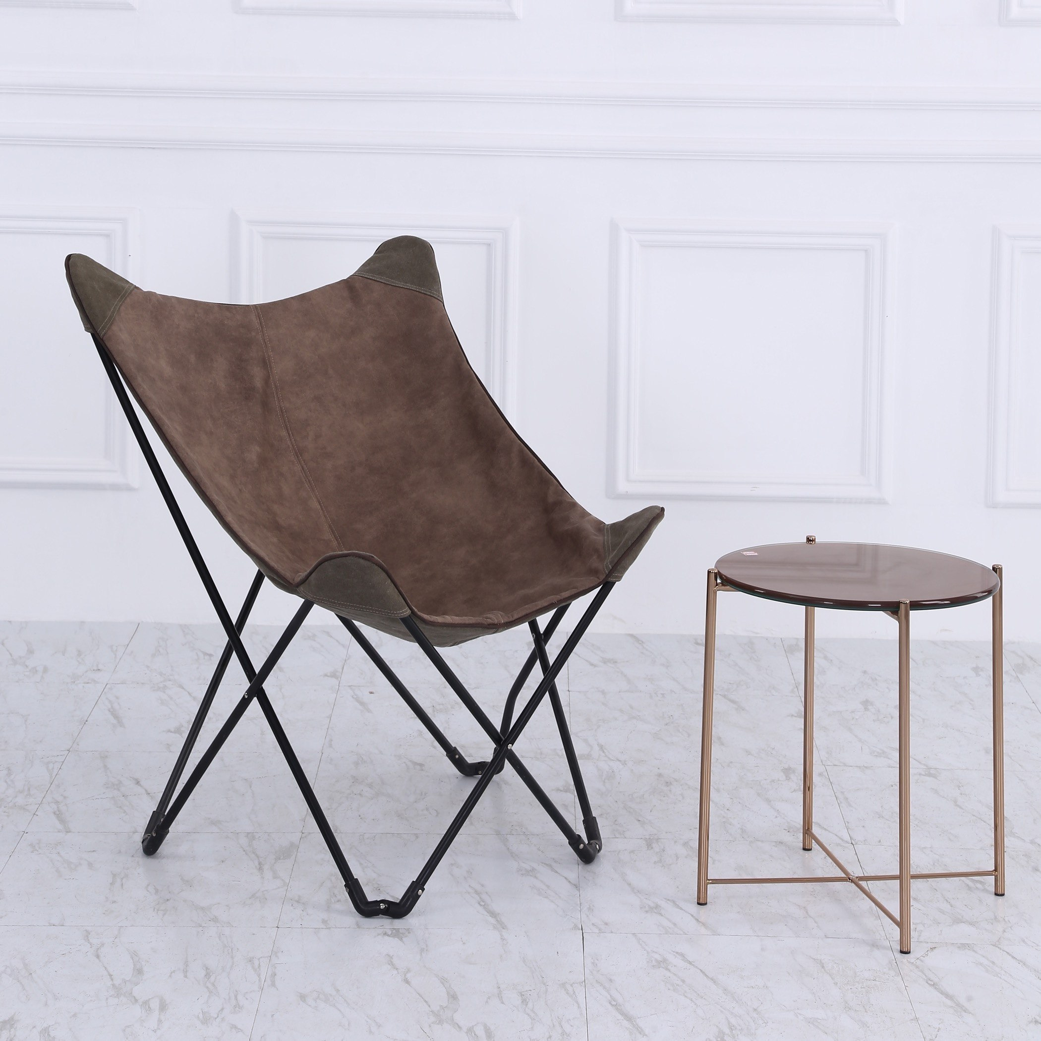 كرسي قماشي شبه جلد من داريال-hbxfurniture-sofasandarmchairs-armchairs-image-1
