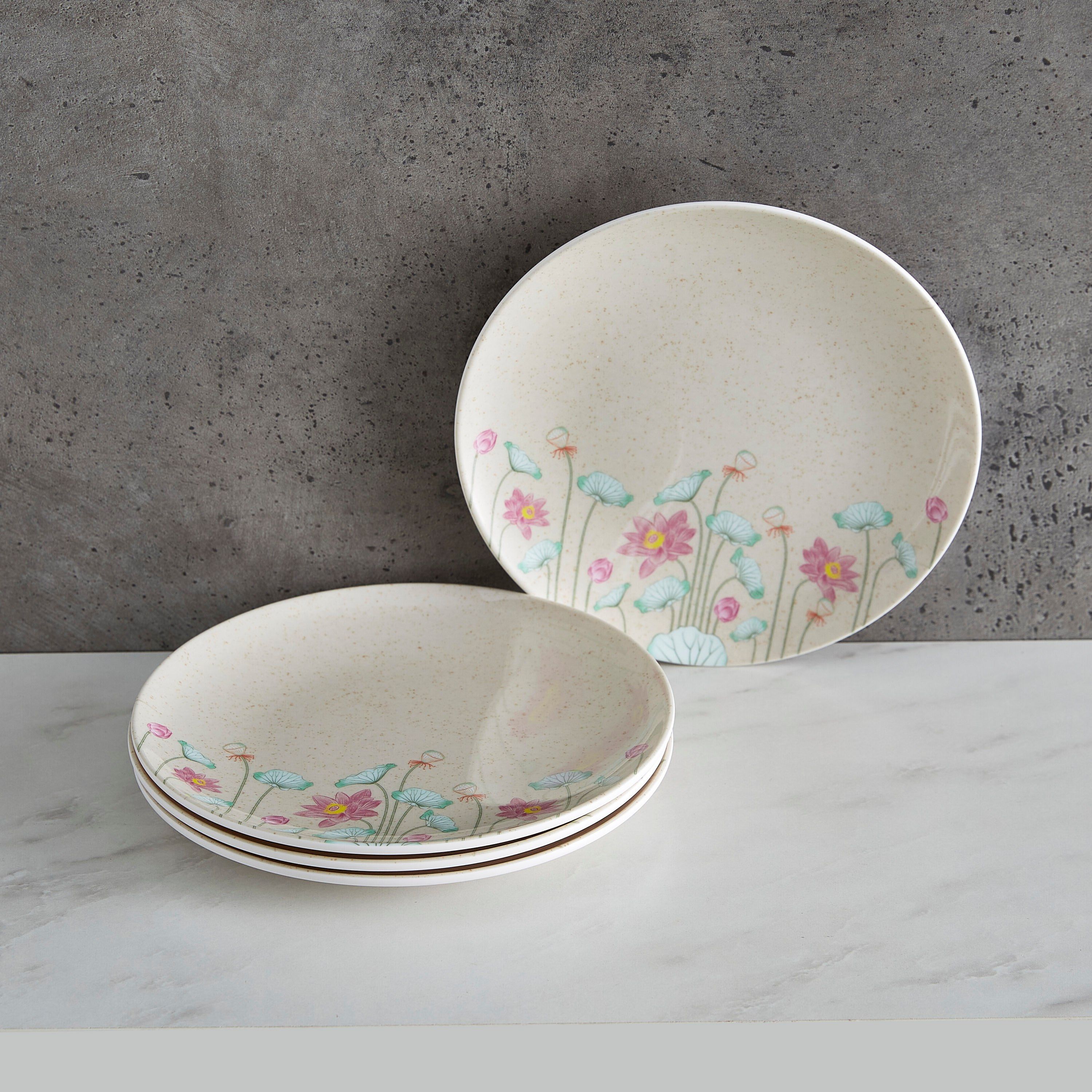 طقم مستلزمات مائدة بتصميم أزهار اللّوتس من فيستيف - 20 قطعة-hbxhomeware-hbxkitchen-image-4