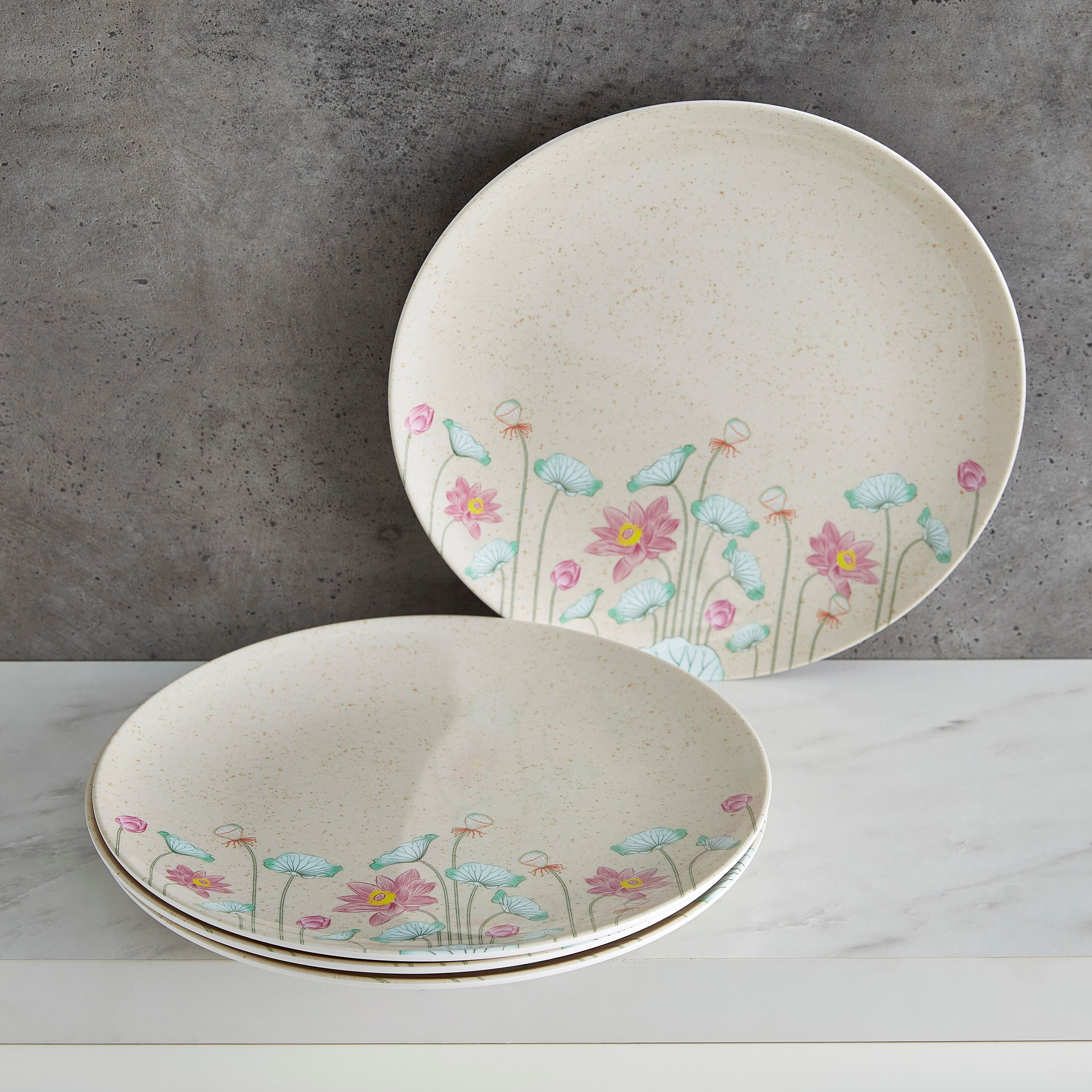 طقم مستلزمات مائدة بتصميم أزهار اللّوتس من فيستيف - 20 قطعة-hbxhomeware-hbxkitchen-image-5