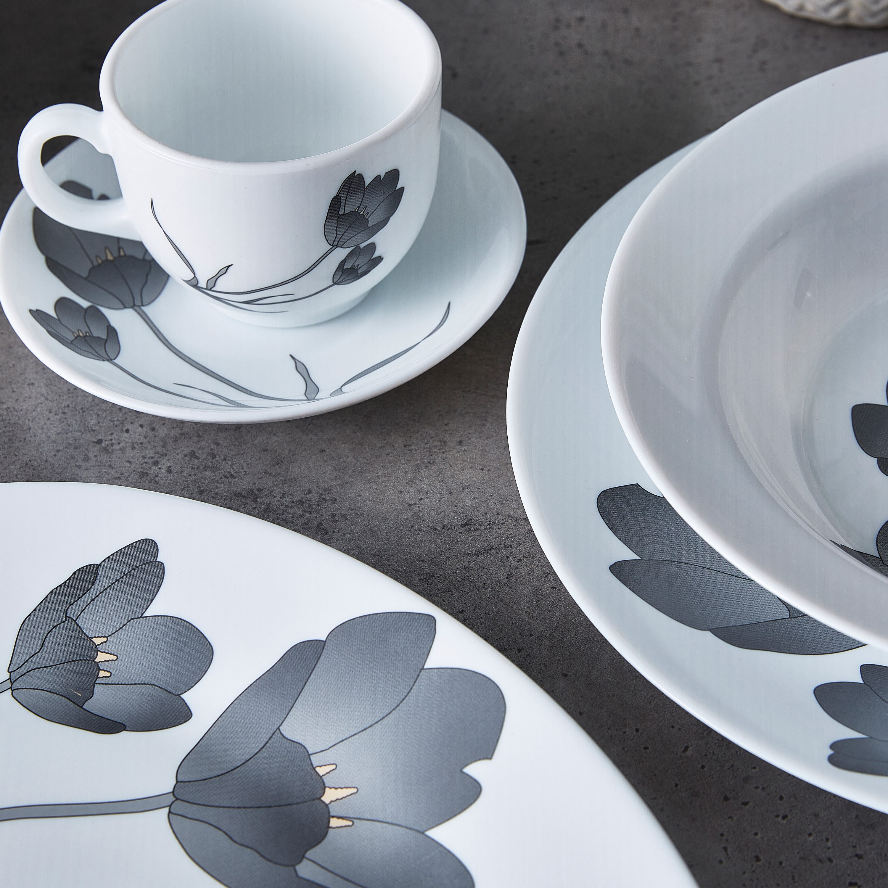 Ivory Tulip 39-Piece Opalware Dinner Set-hbxhomeware-hbxkitchen-image-10