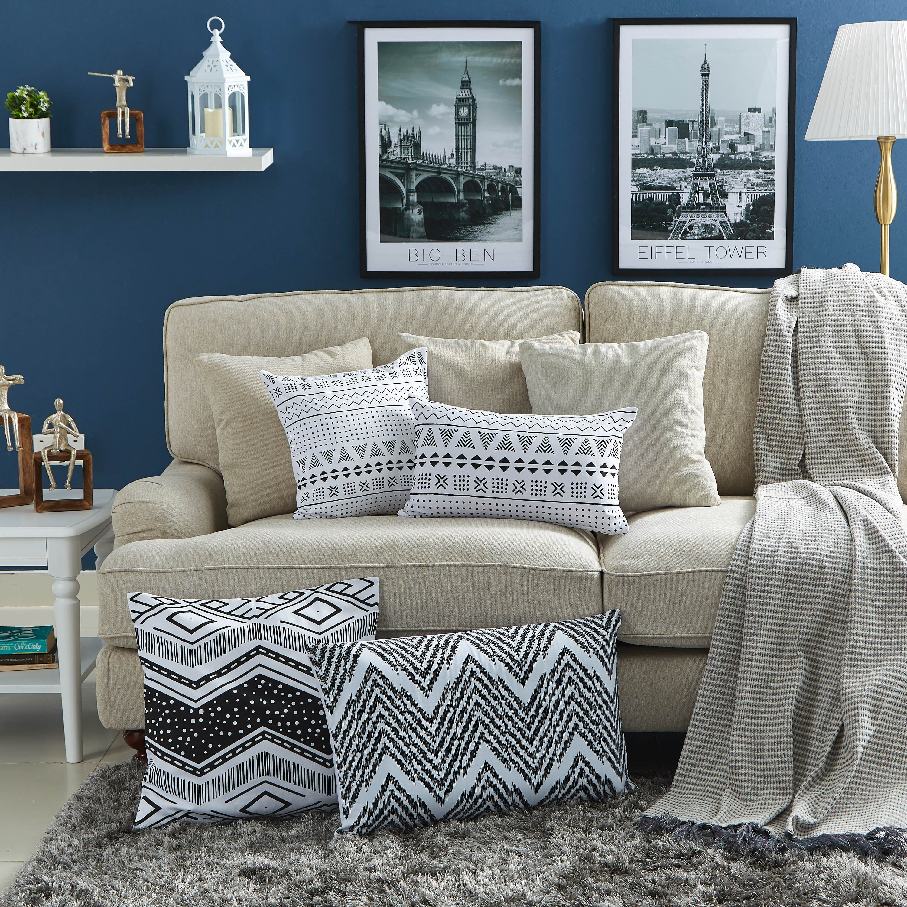 غطاء وسادة قطن بطبعات من نوفا أفرو - 50x50 سم-hbxhomeware-cushionsandcovers-cushioncovers-image-4