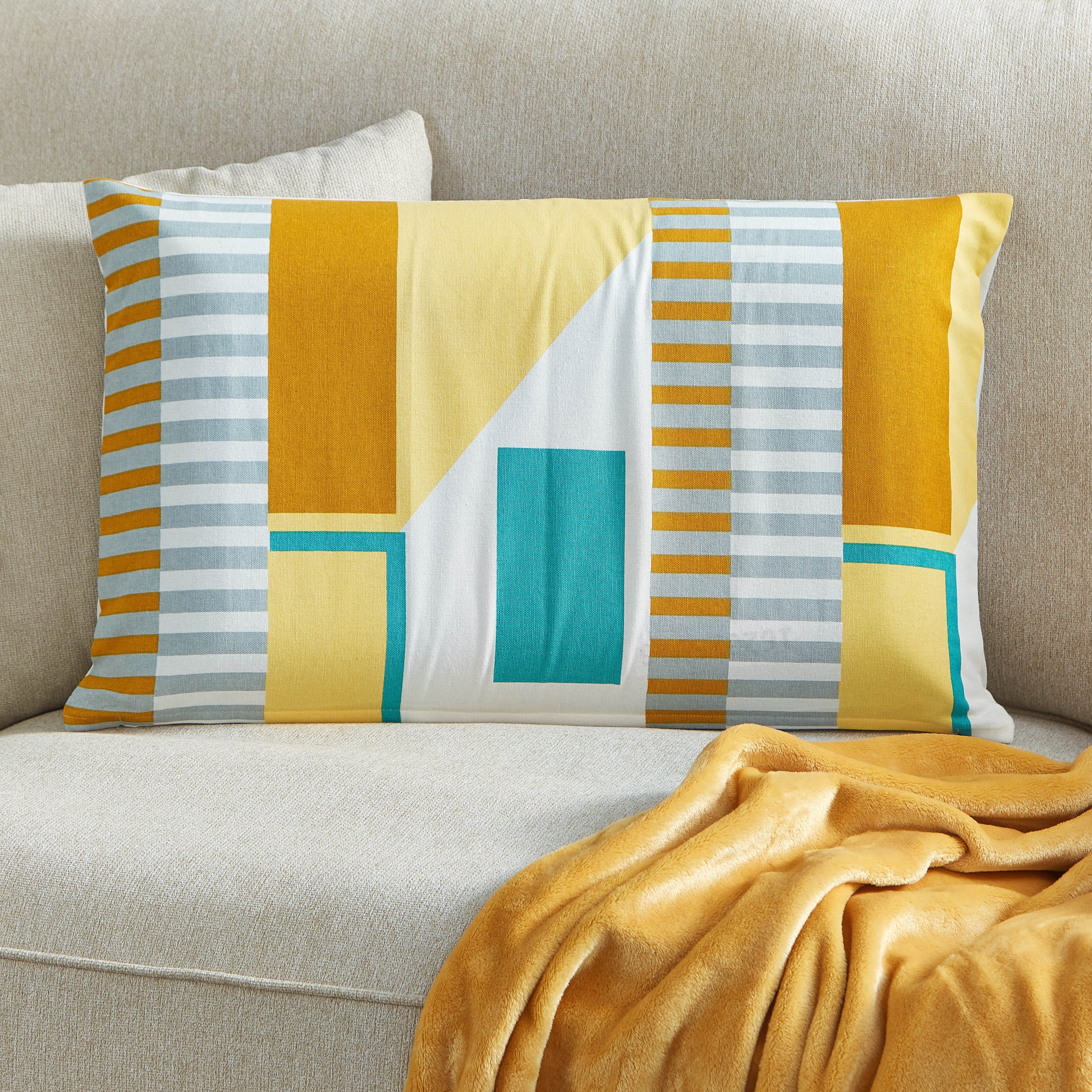 Nova Kilim Cotton Printed Cushion Cover - 40x65 cm-hbxhomeware-cushionsandcovers-cushioncovers-image-1