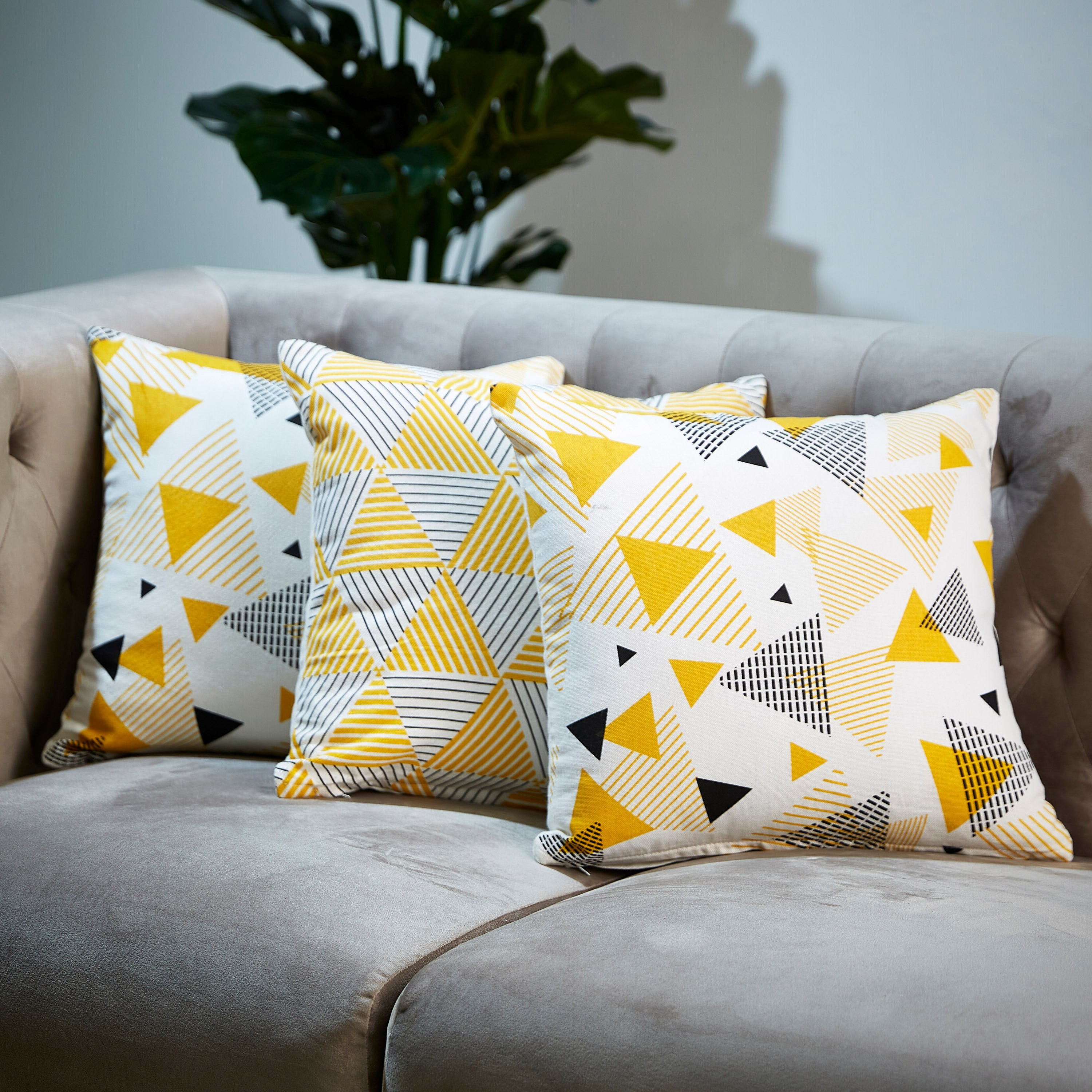 Freda Cotton 3-Piece Cushion Cover Set - 40x40 cm-hbxhomeware-cushionsandcovers-cushioncovers-image-1