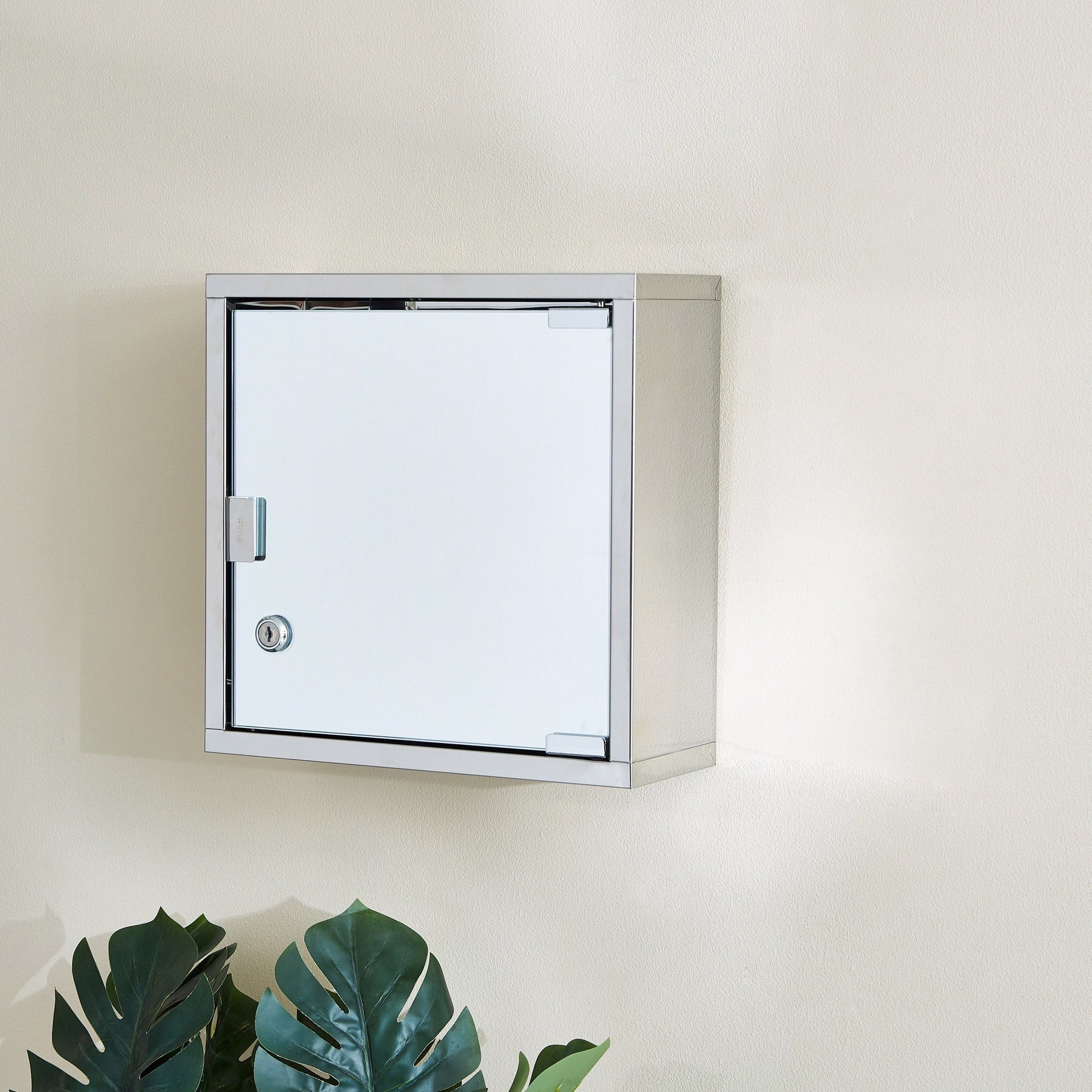 Care Steel Mirror Medicine Cabinet - 31x13x31cm-PROMO_HB_AE_B1G1_250925-image-1