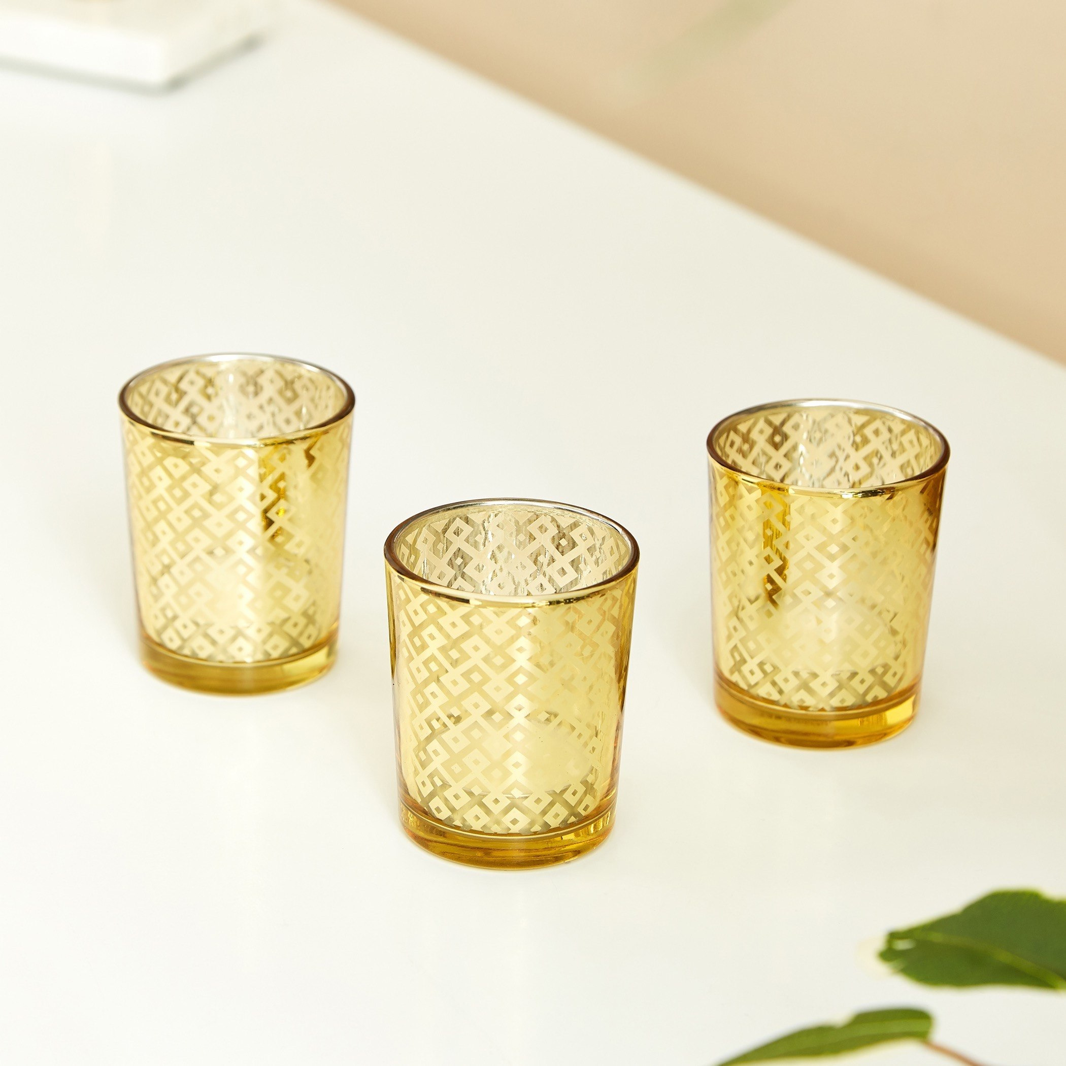 طقم حامل شموع فوتيف زجاجي 3 قطع من مينيرفا ميندير-hbxlivingroom-decorandaccessories-candleholders-image-3