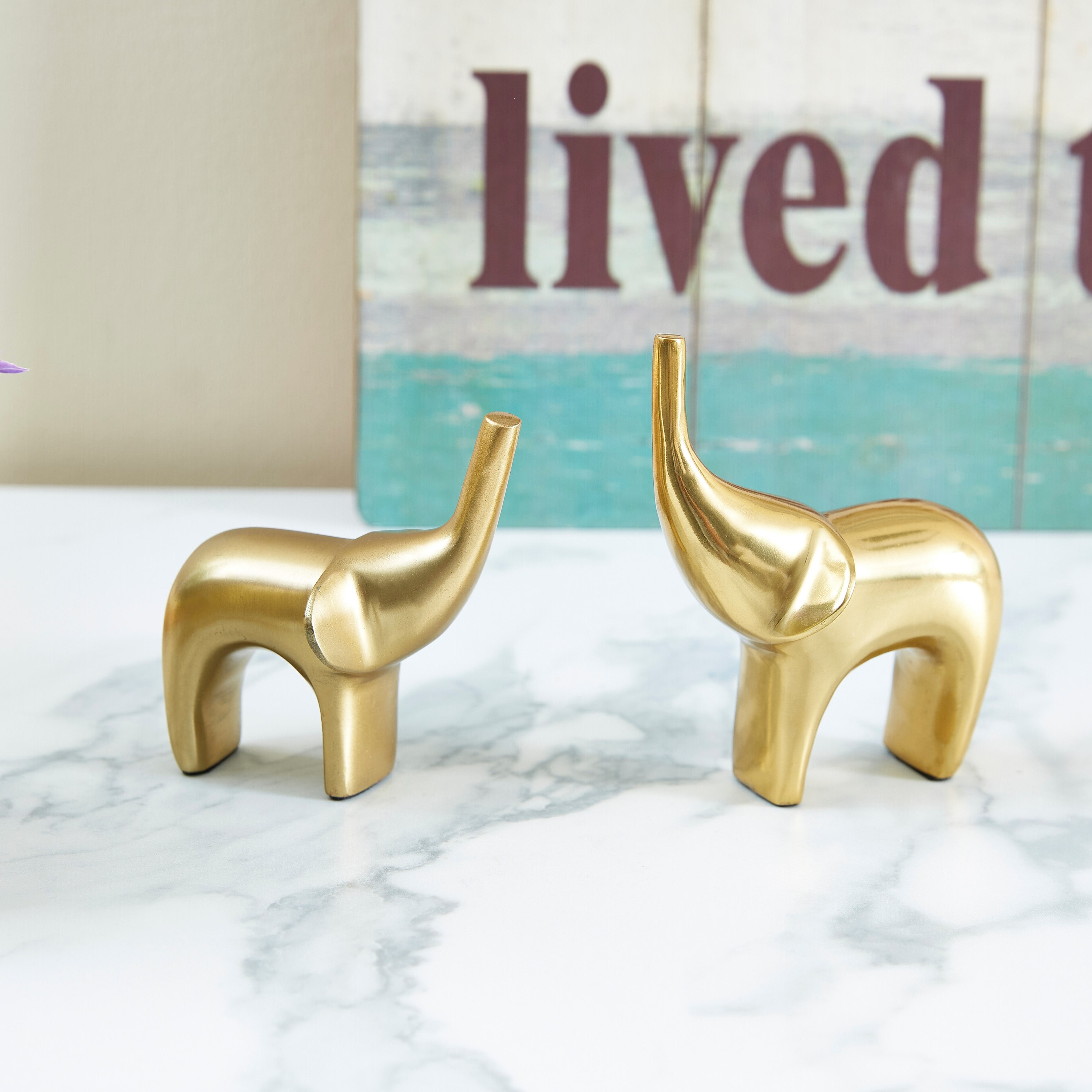 تمثال فيل من هانا - طقم من قطعتين-hbxhomeware-homedecor-figurinesandornaments-image-1