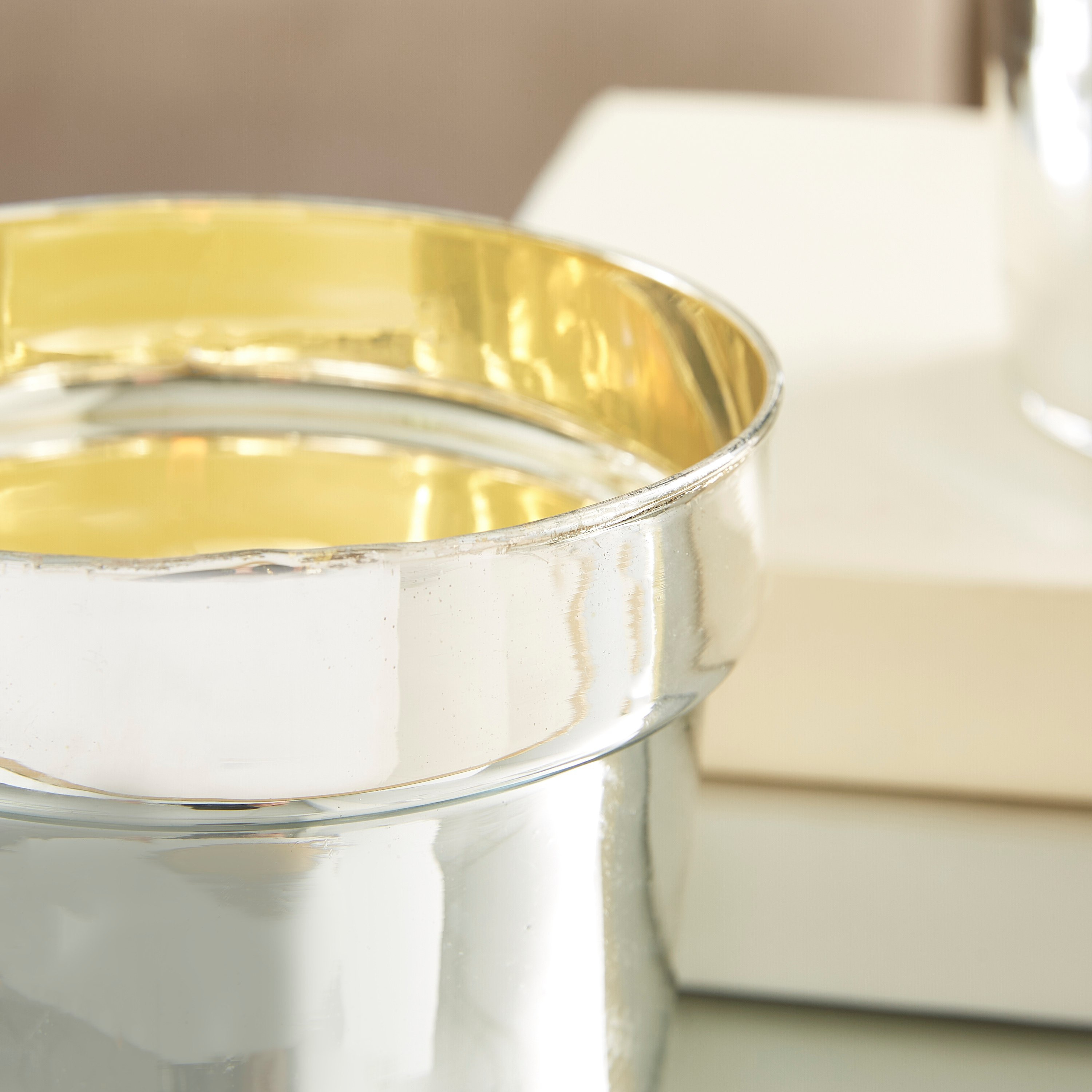 وعاء زجاج بطلاء لامع من هانا - 12 سم-hbxlivingroom-decorandaccessories-candleholders-image-3