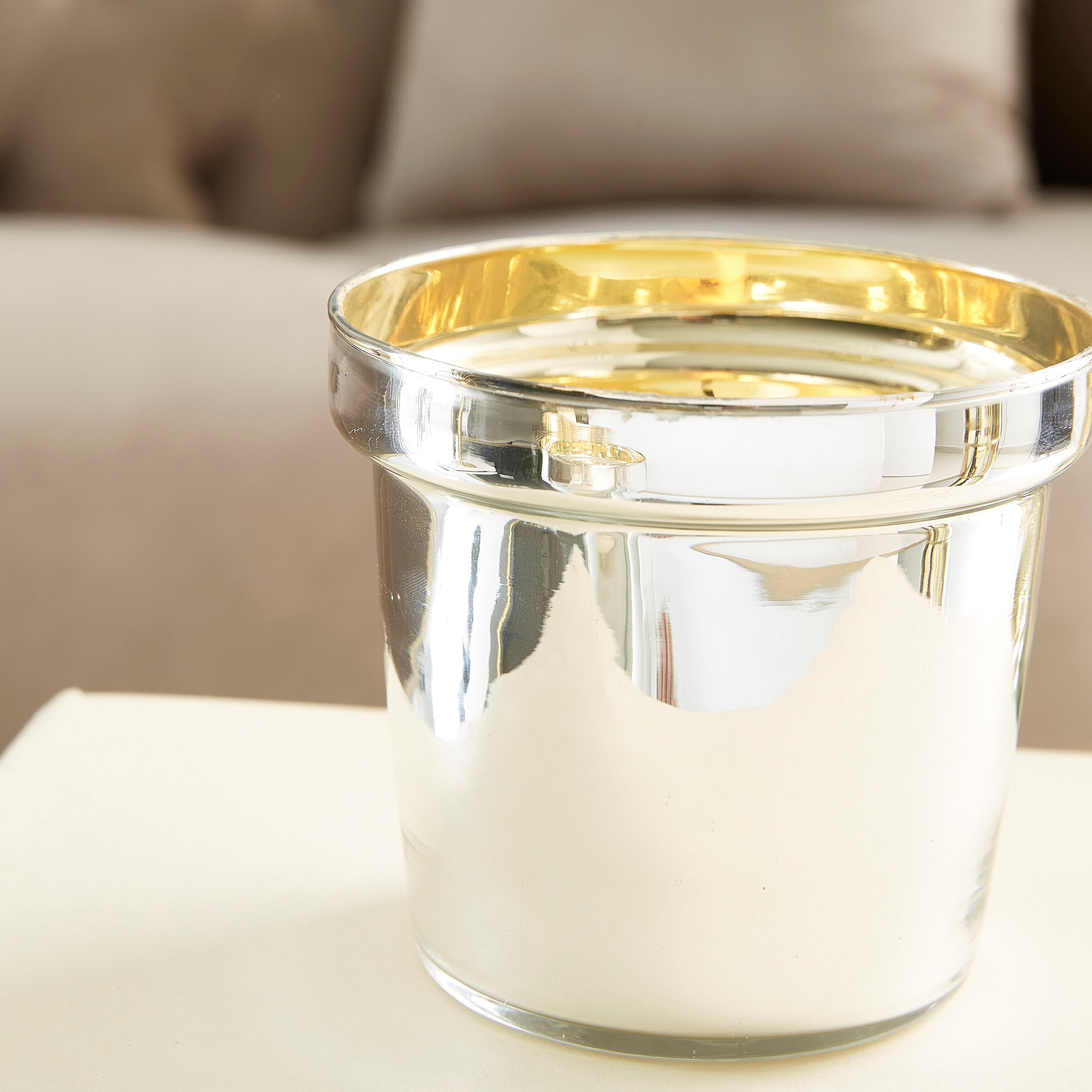 وعاء زجاج بطلاء لامع من هانا - 10 سم-hbxlivingroom-decorandaccessories-candleholders-image-3