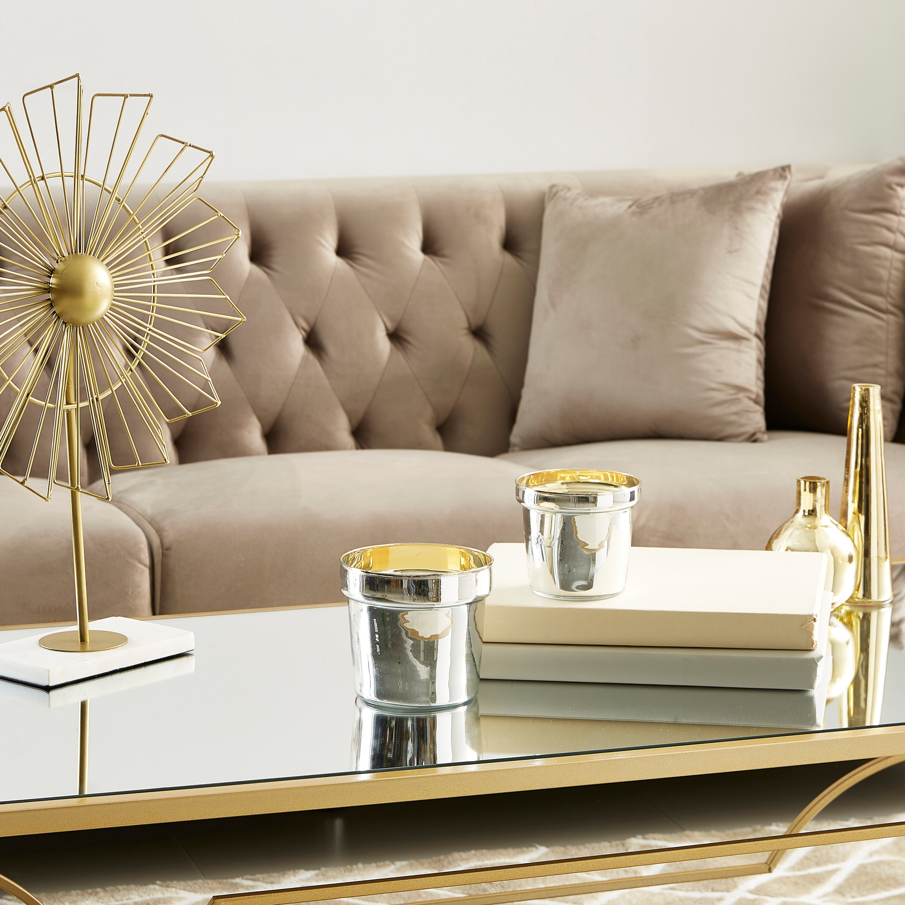 وعاء زجاج بطلاء لامع من هانا - 10 سم-hbxlivingroom-decorandaccessories-candleholders-image-4