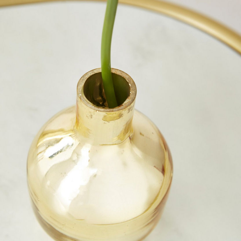 Hannah Bottle Lacquered Glass Vase-Vases-image-1