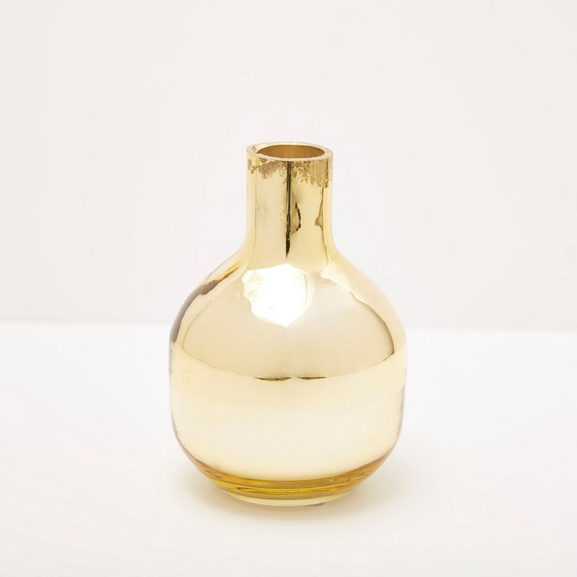 Hannah Bottle Lacquered Glass Vase-Vases-image-3