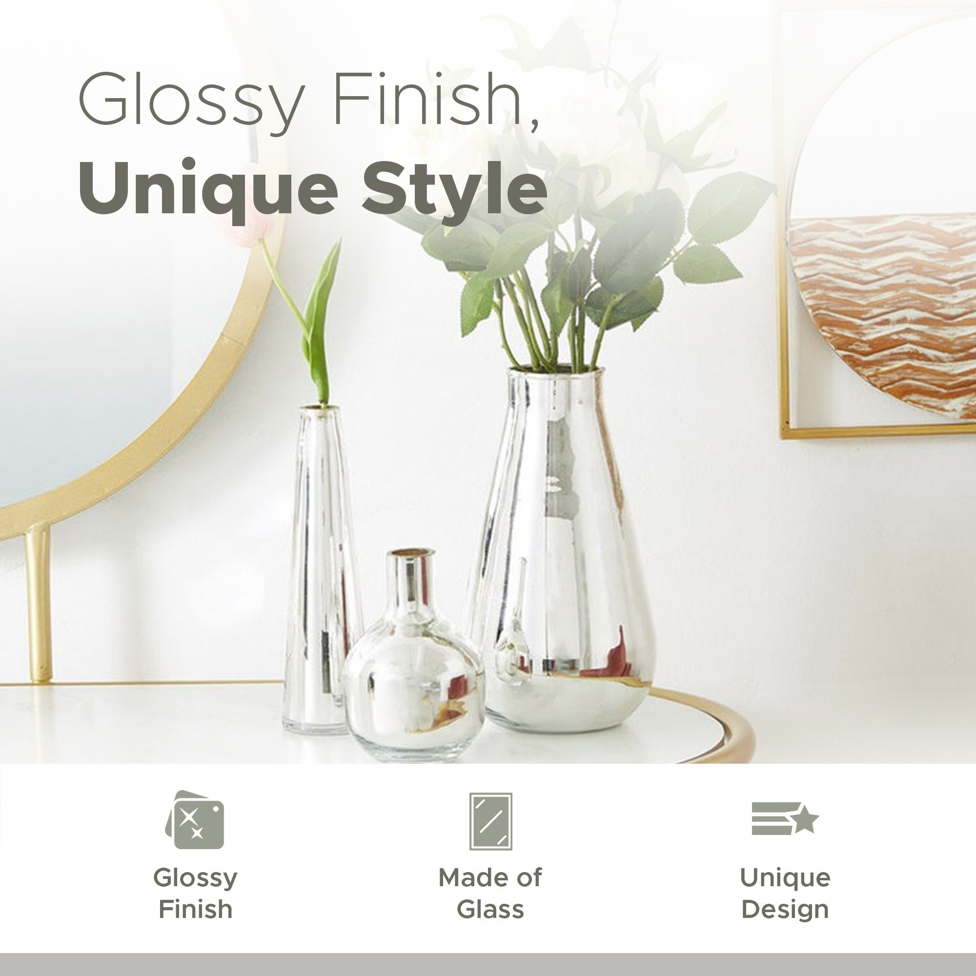 مزهرية زجاجية بتصميم قارورة - هانا-hbxbedroom-decorandaccessories-vases-image-5