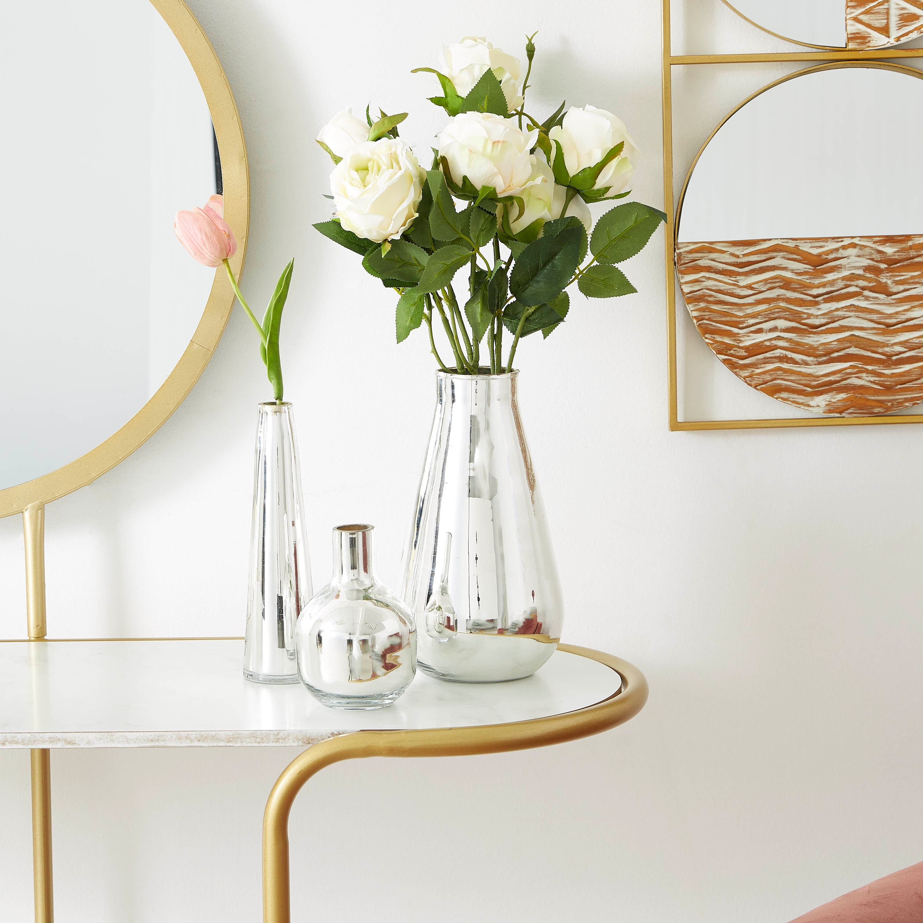 مزهرية زجاجية مخروطية - هانا-hbxbedroom-decorandaccessories-vases-image-4