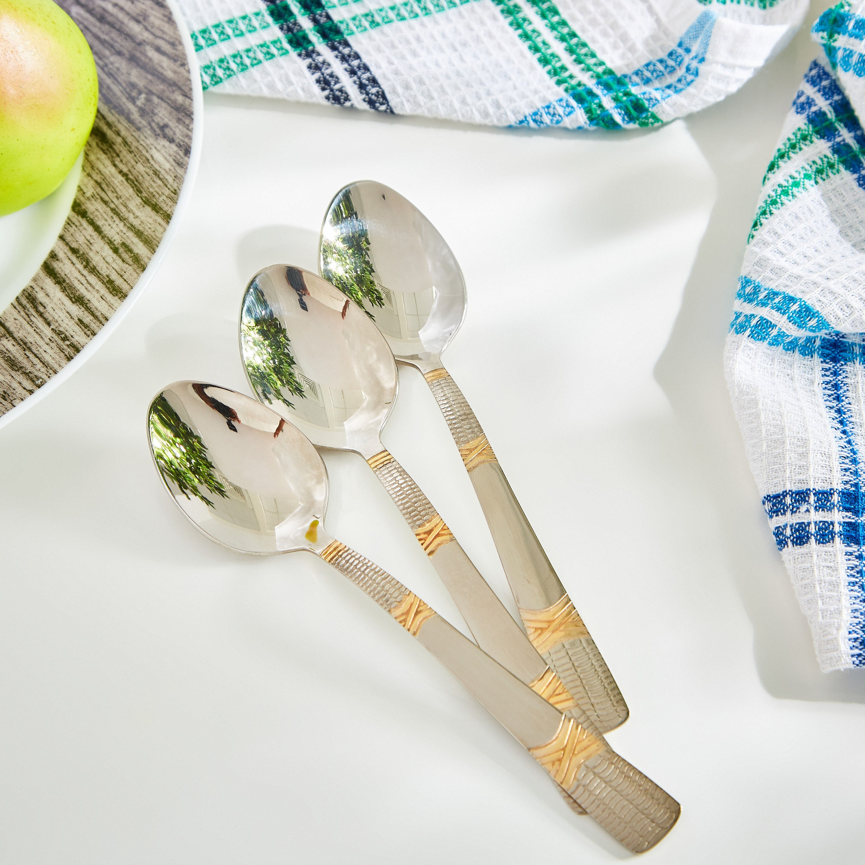 ملاعق طاولة ستانليس ستيل - كاسا- طقم من 3 قطع-hbxhomeware-hbxkitchen-image-2
