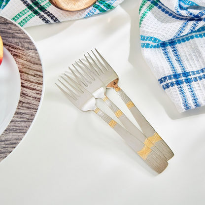 Casa Stainless Steel Table Fork - Set of 3