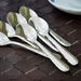 Hammered Stainless Steel Teaspoon - Set of 6-Cutlery-thumbnail-1