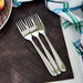 Hammered Stainless Steel Table Fork - Set of 3-Cutlery-thumbnail-0