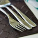 Hammered Stainless Steel Table Fork - Set of 3-Cutlery-thumbnail-1