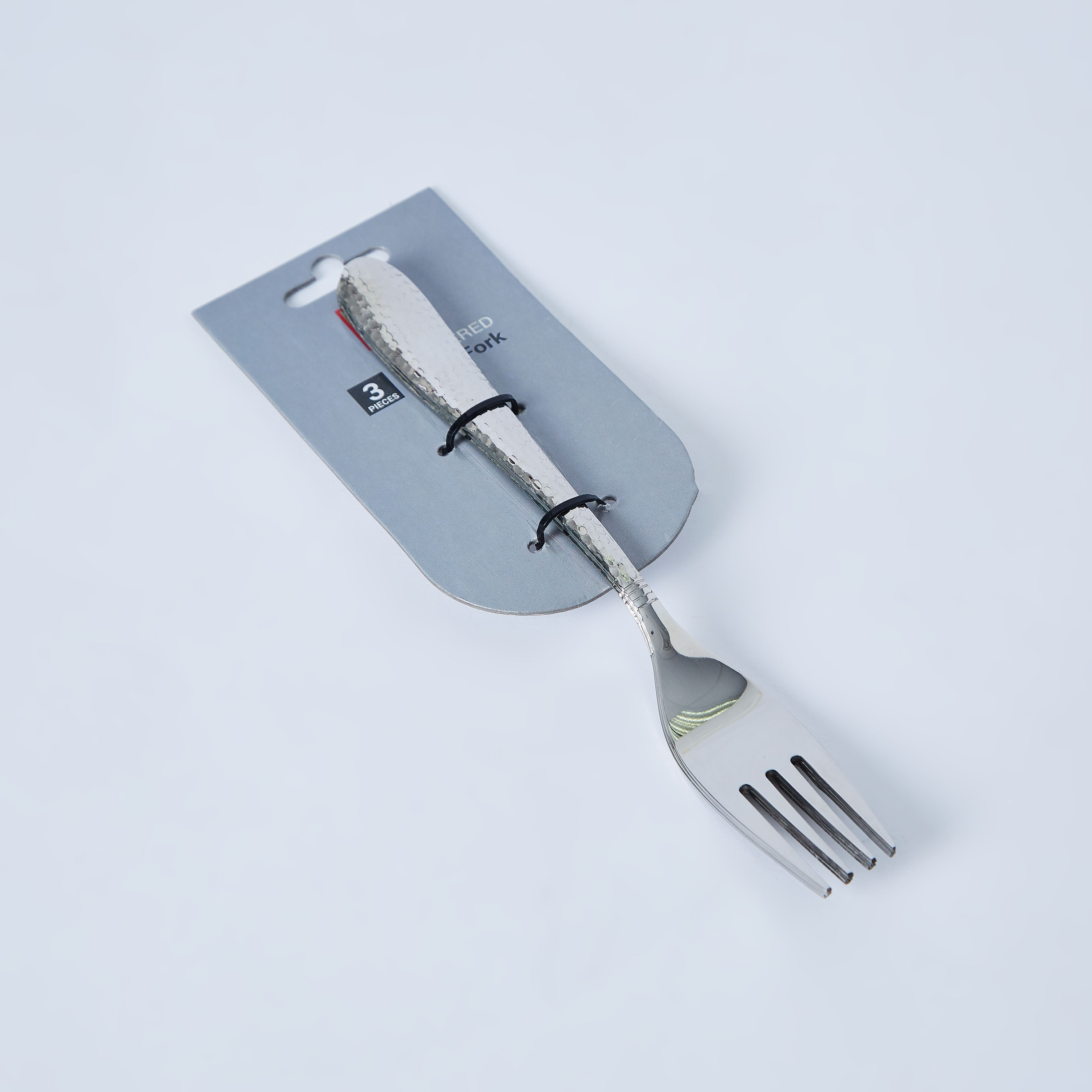 Hammered Stainless Steel Table Fork - Set of 3-hbxhomeware-hbxkitchen-image-5