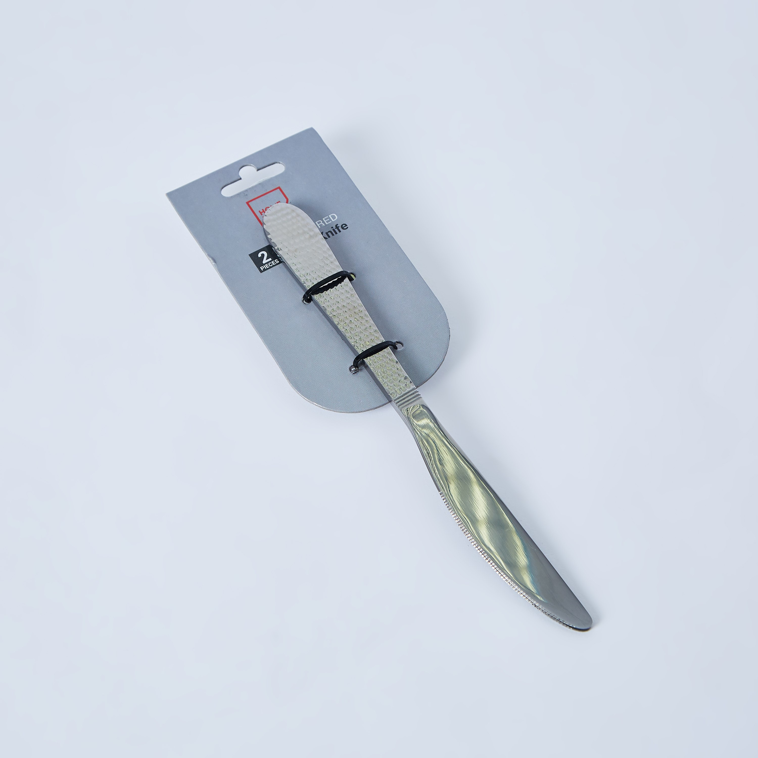Hammered Stainless Steel Table Knife - Set of 2-hbxhomeware-hbxkitchen-image-5