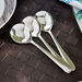 Hammered Stainless Steel Soup Spoon - Set of 3-Cutlery-thumbnail-0
