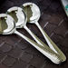 Hammered Stainless Steel Soup Spoon - Set of 3-Cutlery-thumbnail-1
