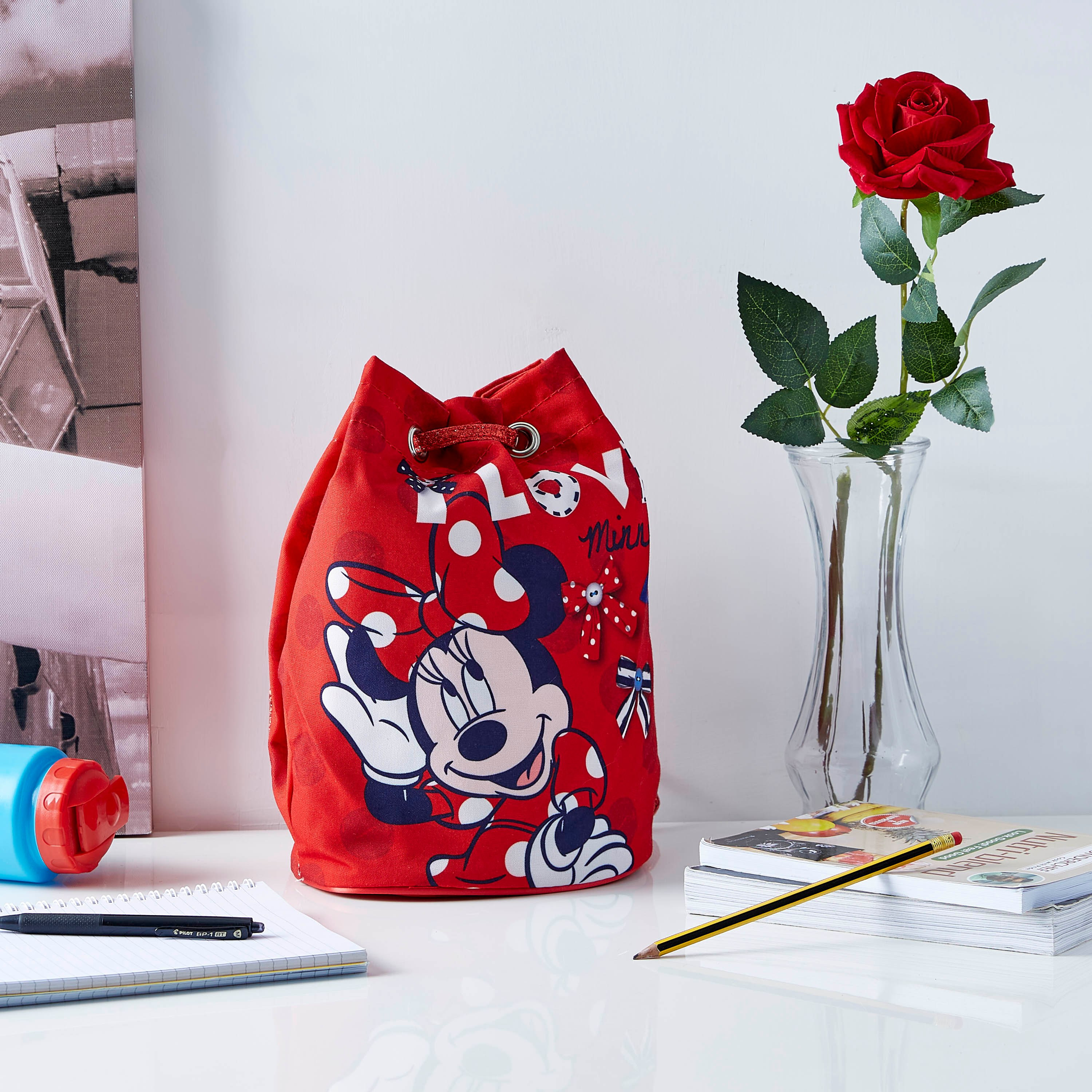 Minnie Drawstring Bag-hbxkidsandyouth-playroom-stationery-image-2