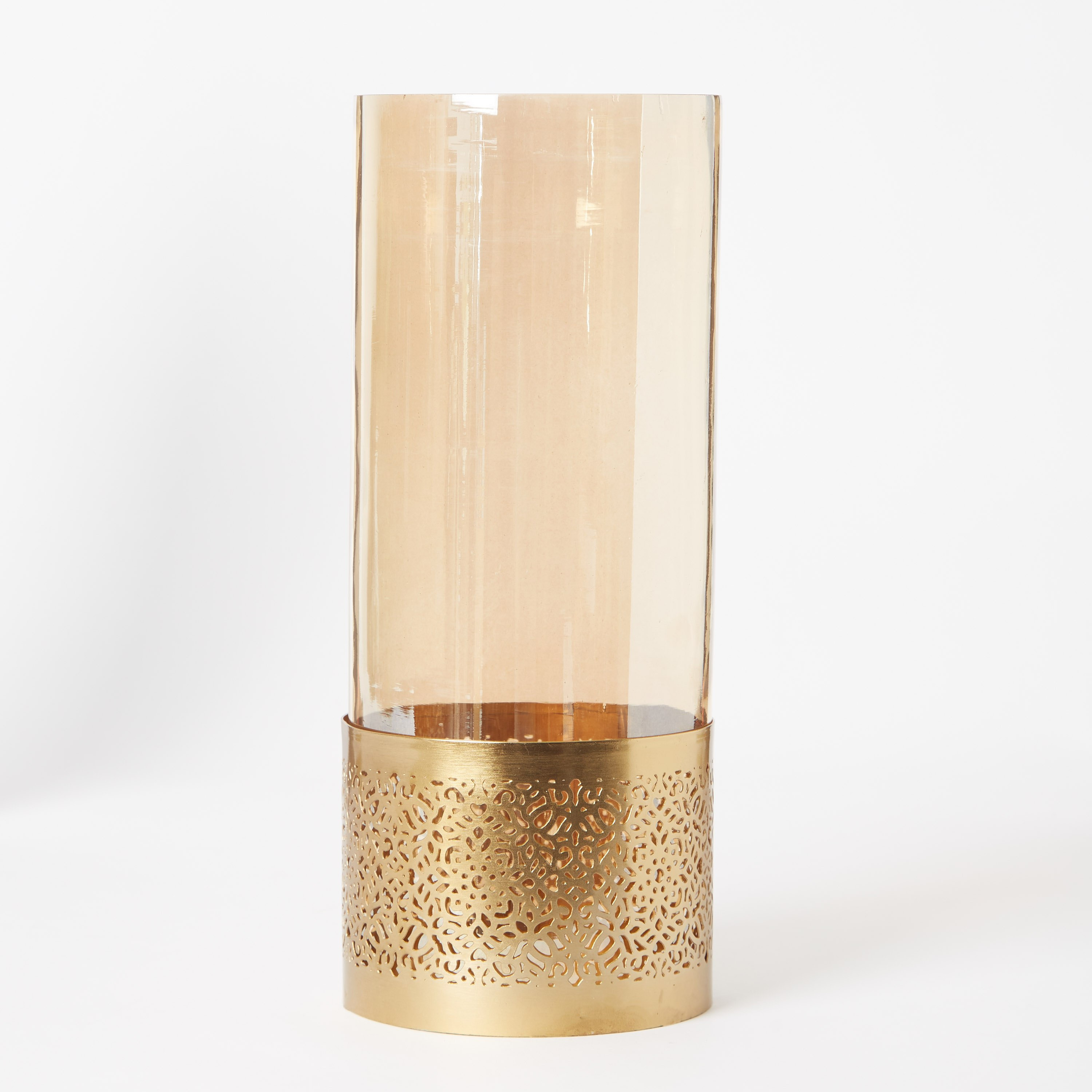 فانوس تريليس معدني من ميرا - 30 سم-hbxlivingroom-decorandaccessories-candleholders-image-6