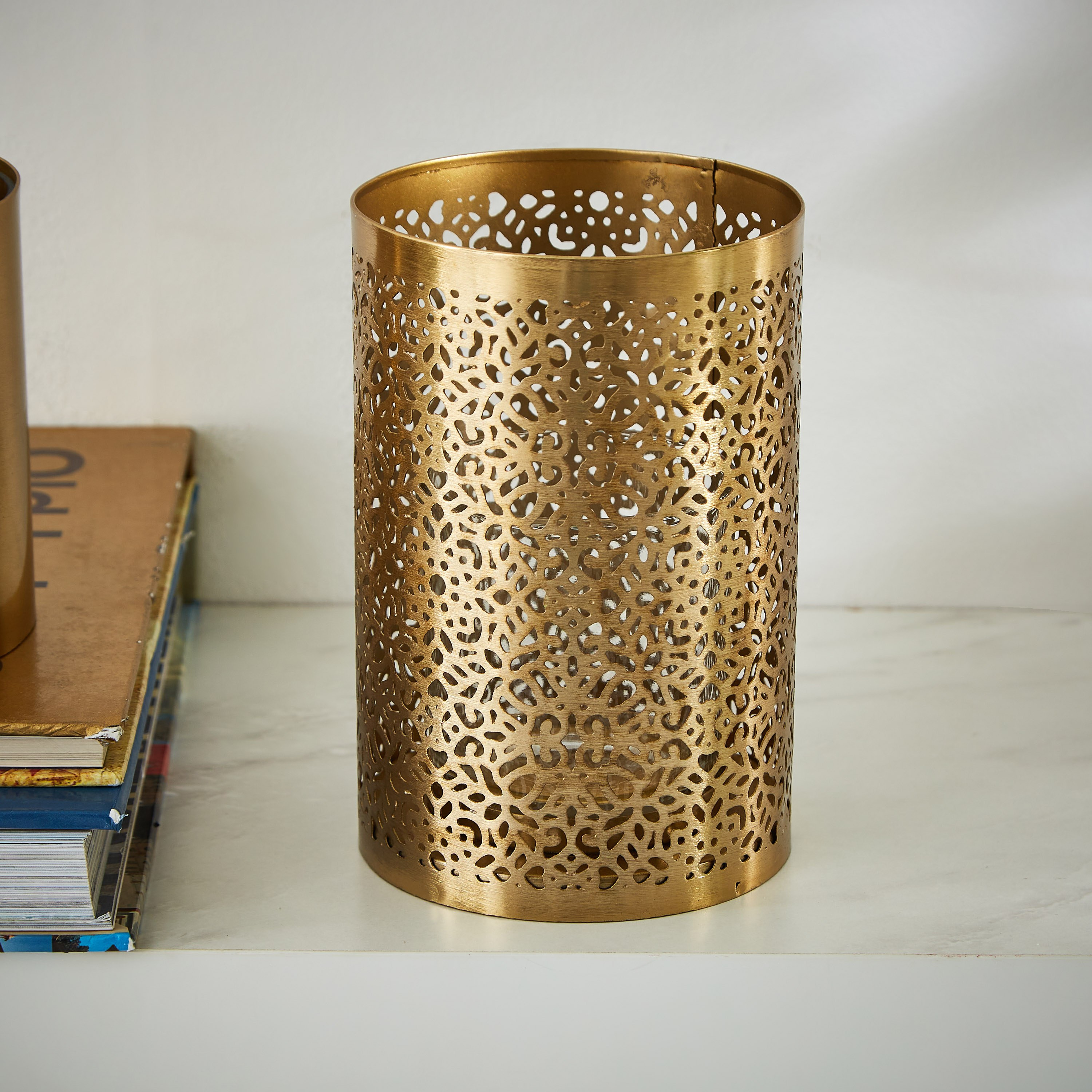 Myrrah Metal Trellis Votive - 15 cm-hbxlivingroom-decorandaccessories-candleholders-image-2