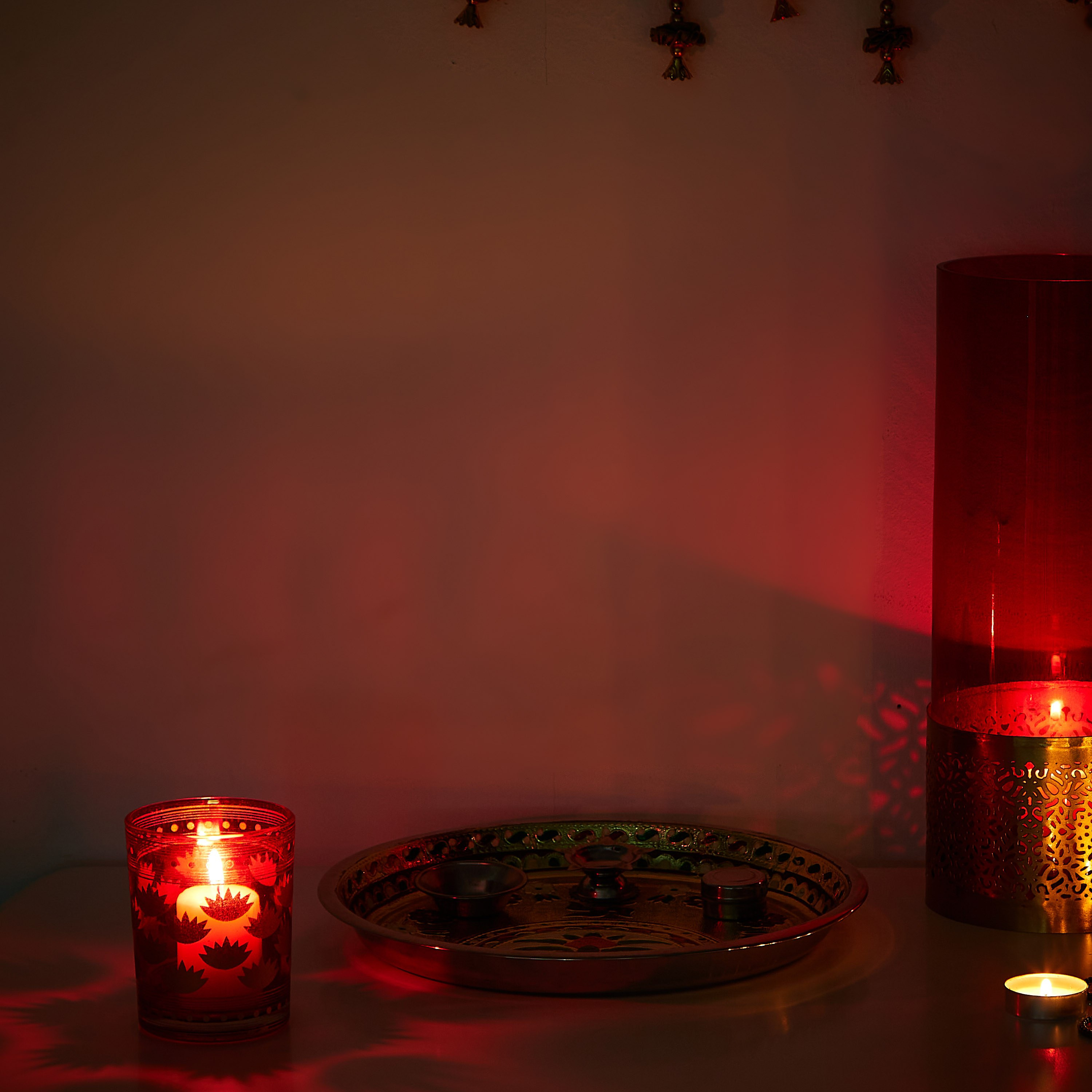 فوتيف زجاجي بملصق زهرة اللوتس من ميرا-hbxlivingroom-decorandaccessories-candleholders-image-5
