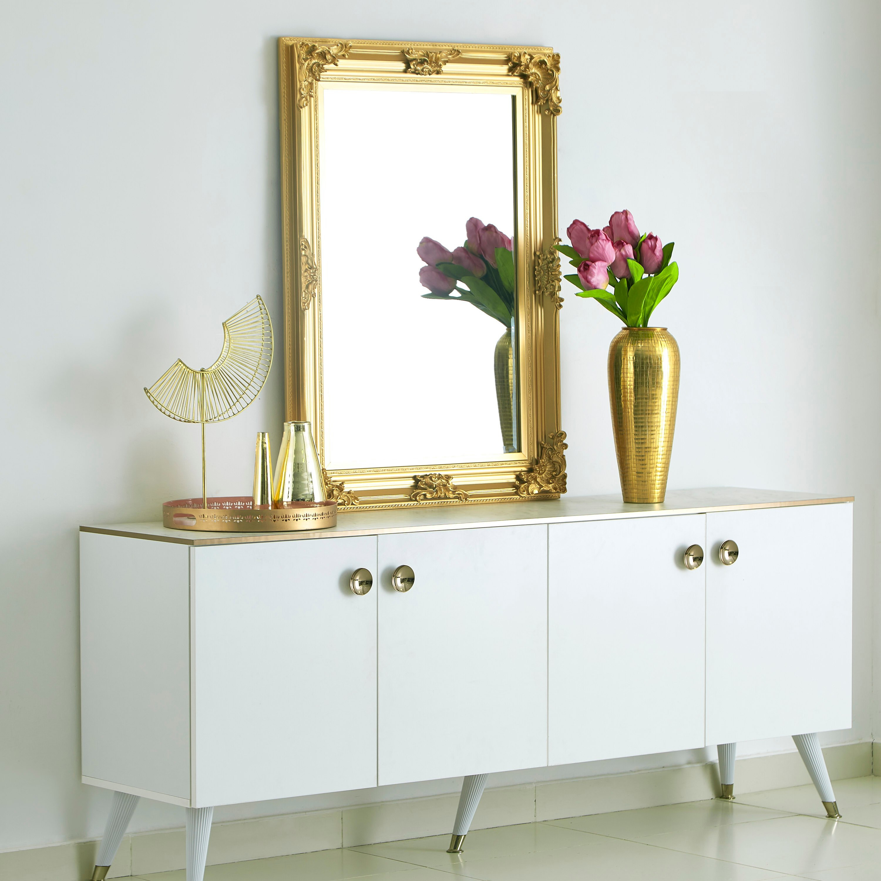 مرآة مشطوفة من نوا بإطار خشبي - 82x112 سم-PROMO_HB_AE_B1G1_250925-image-5