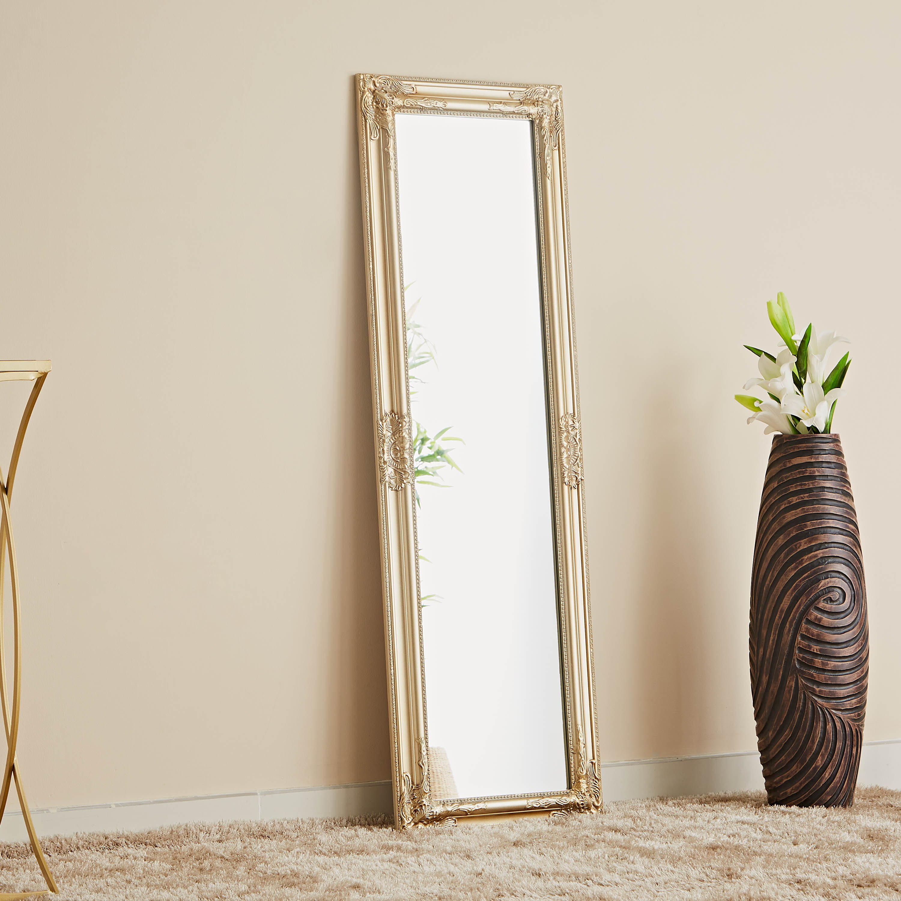 مرآة بإطار خشبي من نوا - 42x132 سم-hbxhomeware-hbxdecorandfurnishings-image-1