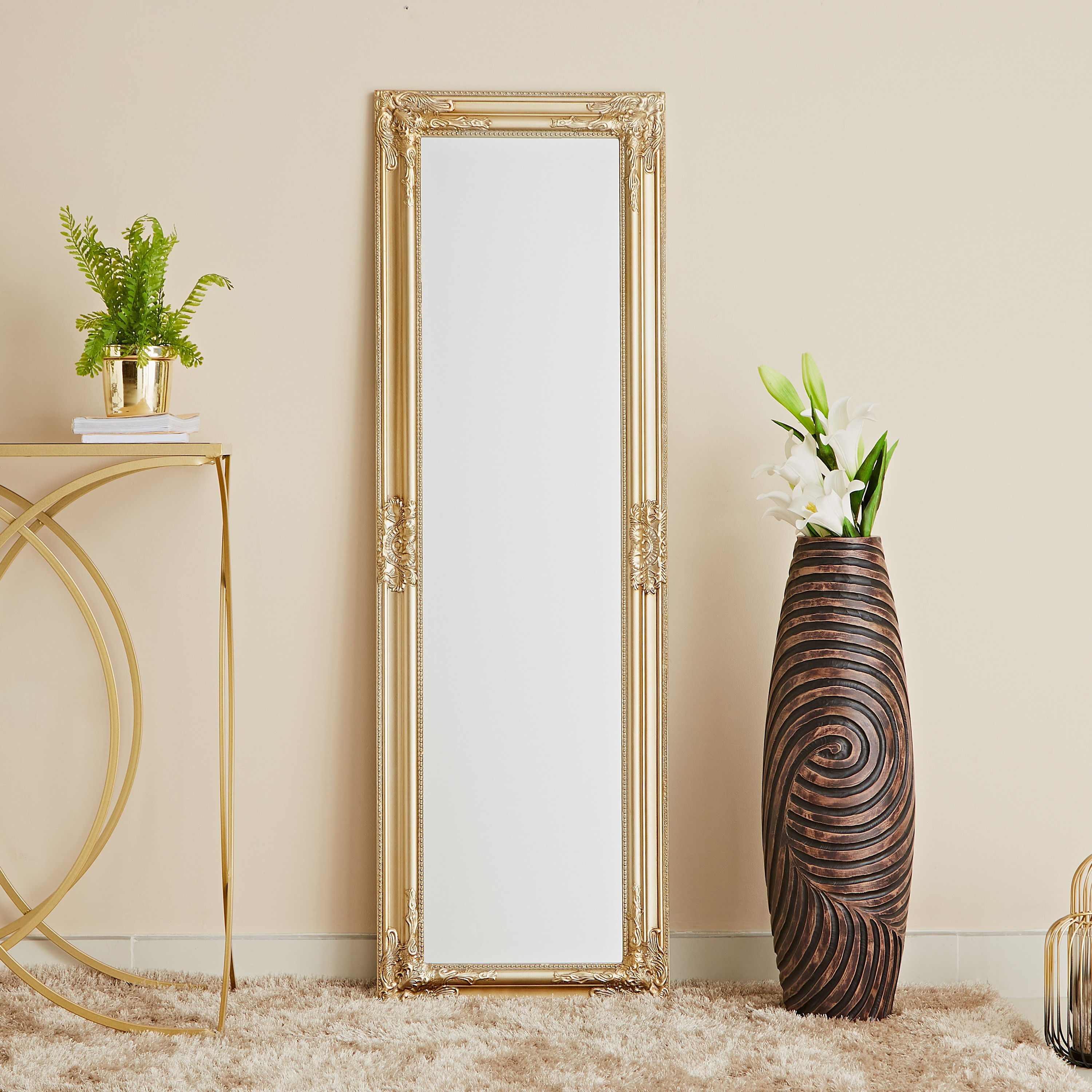 مرآة بإطار خشبي من نوا - 42x132 سم-hbxhomeware-hbxdecorandfurnishings-image-2