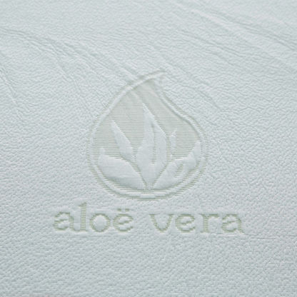 Aloevera Cool Gel Infused Memory Foam King Mattress Topper - 180x200 cm-Protectors and Toppers-image-3