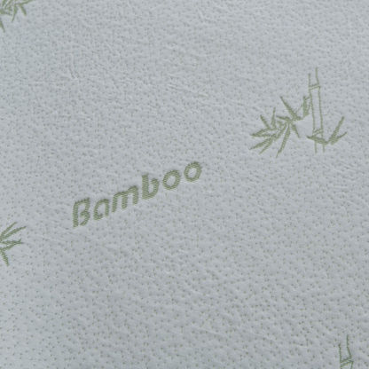 Comfort Bamboo Memory Foam Queen Size Mattress Topper - 150x200 cm