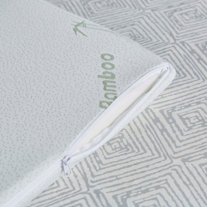 Comfort Bamboo Memory Foam Queen Size Mattress Topper - 150x200 cms