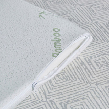 Comfort Bamboo Memory Foam Super King Mattress Topper - 200x200 cms