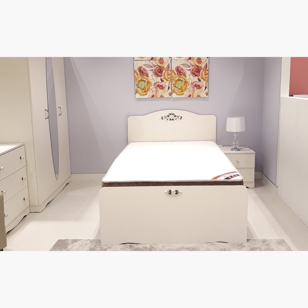 مرتبة فردية من آي ديلوكس - 90x200x22 سم-hbxfurniture-bedroom-mattresses-single-image-3
