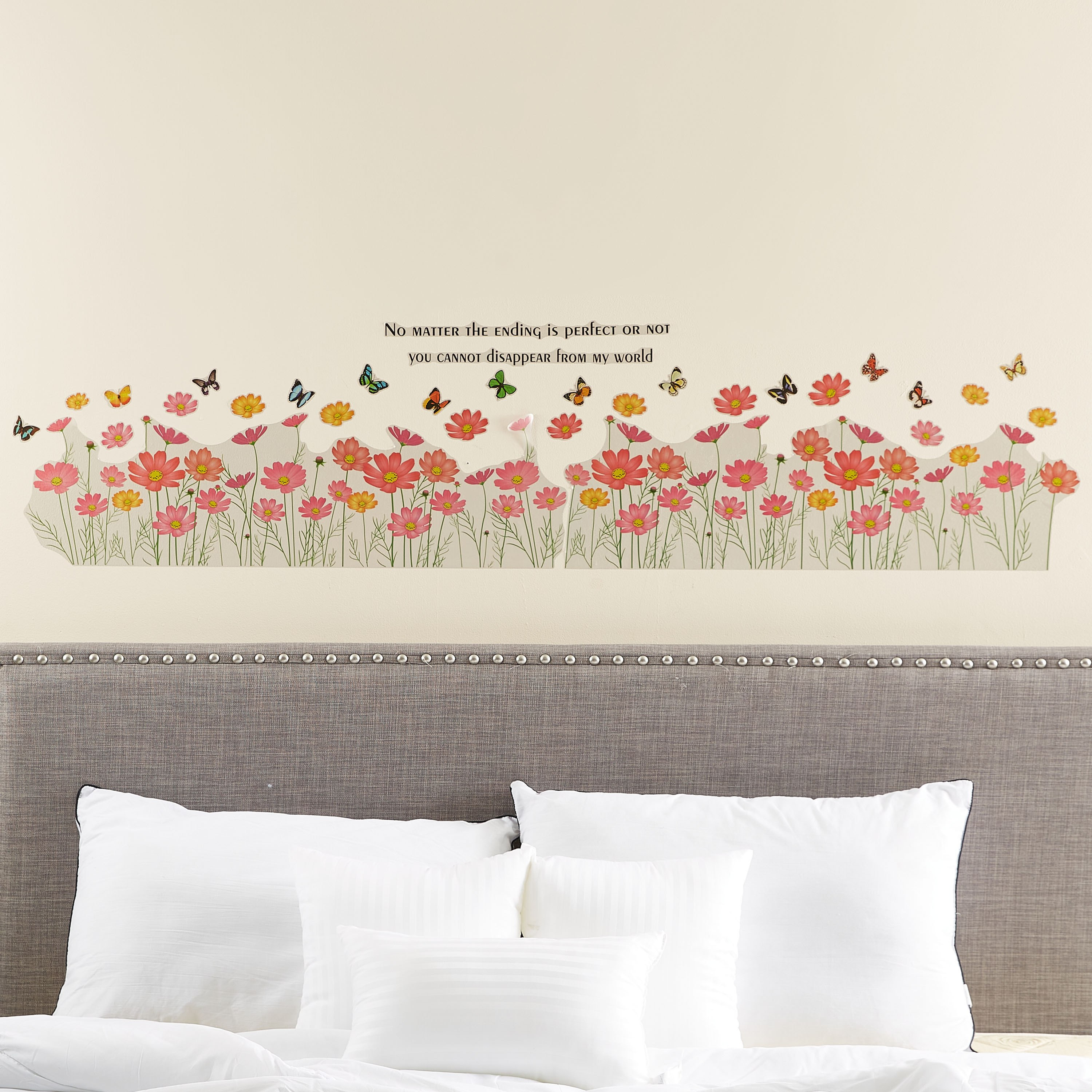 Crest Bless This Home with Love & Laughter Wall Decal - 60x90 cm-hbxhomeware-hbxkidsandyouth-image-1