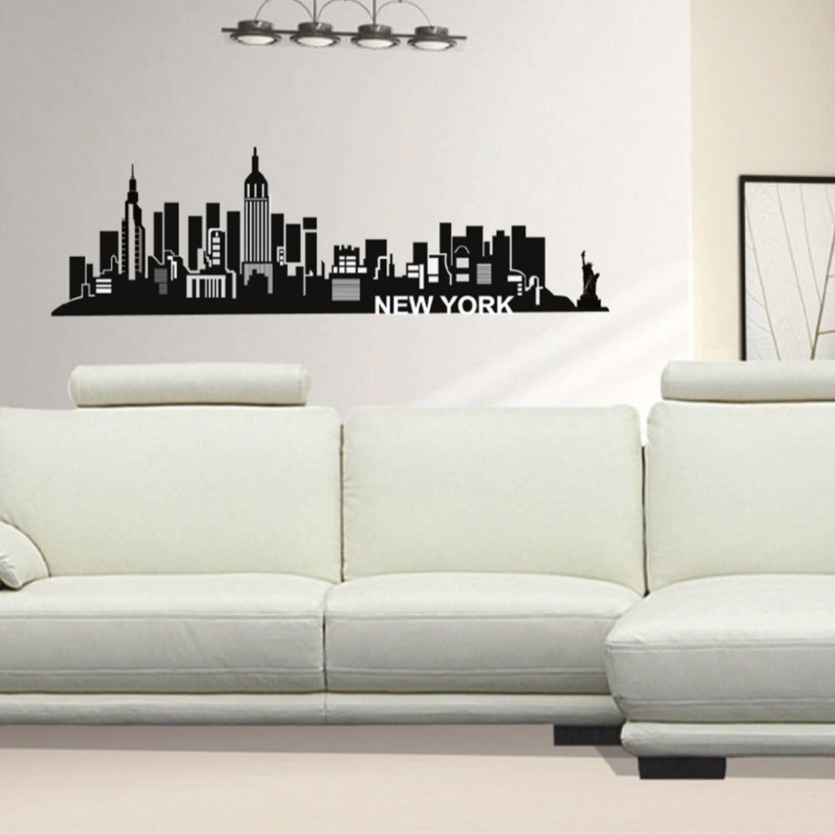 ملصق حائط بطبعات نيويورك من كريست - 50x70 سم-hbxhomeware-hbxkidsandyouth-image-1