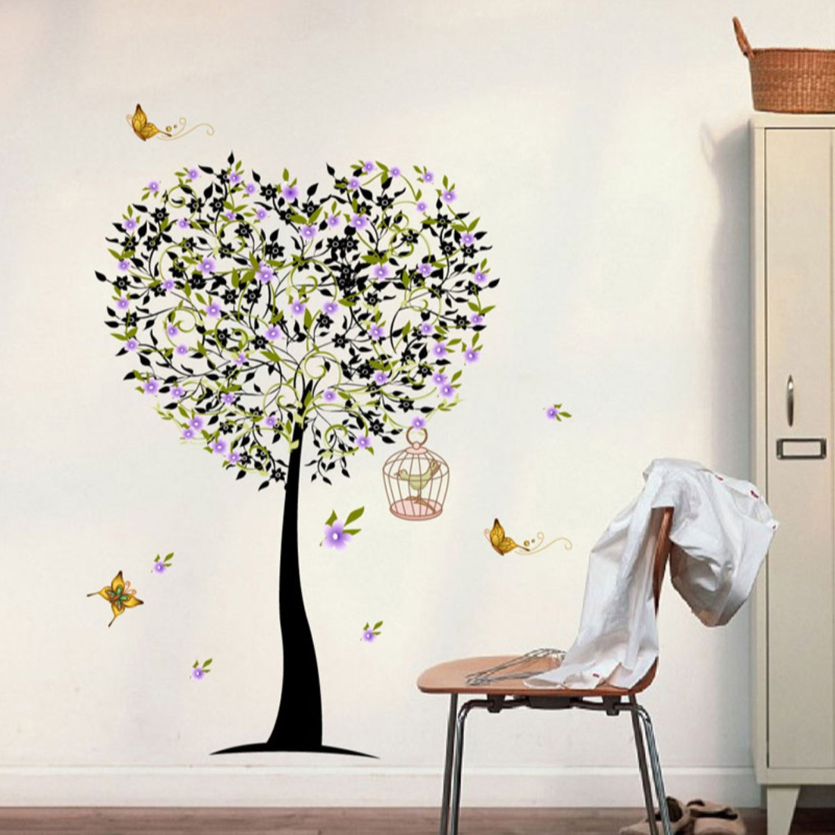 ملصق حائط بطبعات شجرة من كريست - 50x70 سم-hbxhomeware-hbxkidsandyouth-image-1