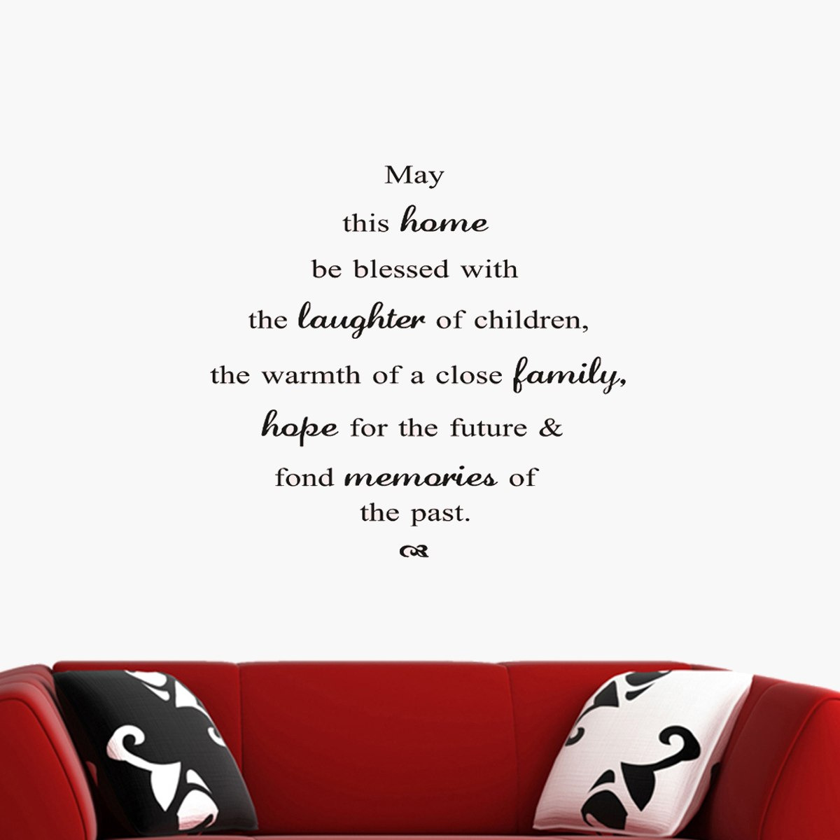 ملصق حائط بطبعات نصية من كريست - 50x70 سم-hbxhomeware-hbxkidsandyouth-image-1
