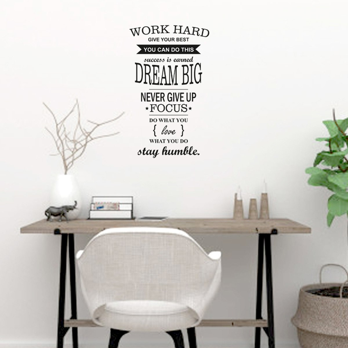 ملصق حائط بطبعات نصية من كريست - 50x70 سم-hbxhomeware-hbxkidsandyouth-image-1