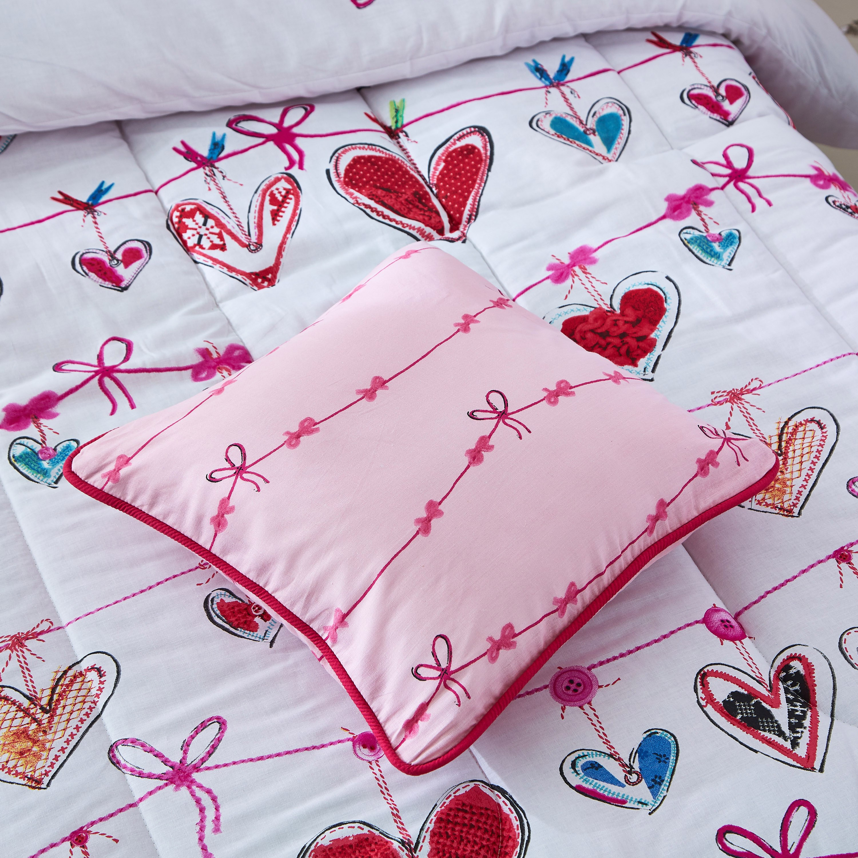 طقم لحاف مزدوج 4 قطع جارلند من إلفيش - 160x220 سم-hbxhomeware-hbxkidsandyouth-image-4