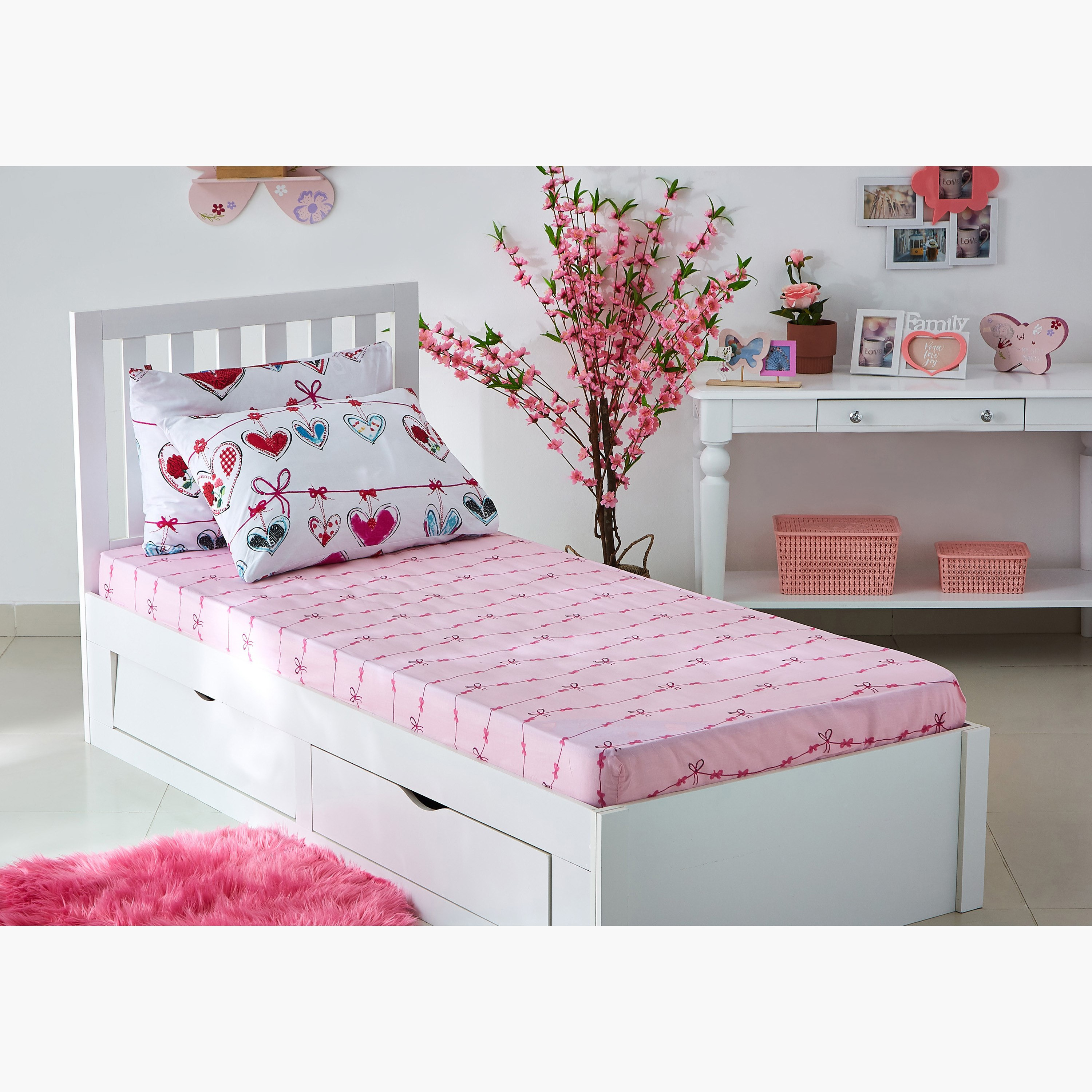 شرشف مطاطي فردي من إلفيش جارلاند - 90x200 سم-hbxhomeware-hbxkidsandyouth-image-5